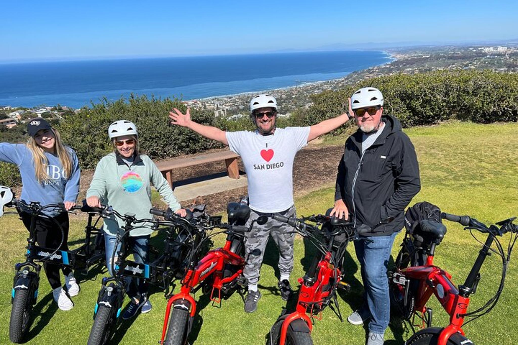La Jolla E-Bike Tour to Mount Soledad