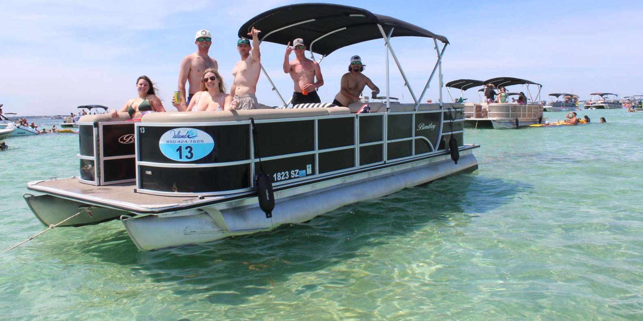 Okaloosa Island Pontoon Boat Rental