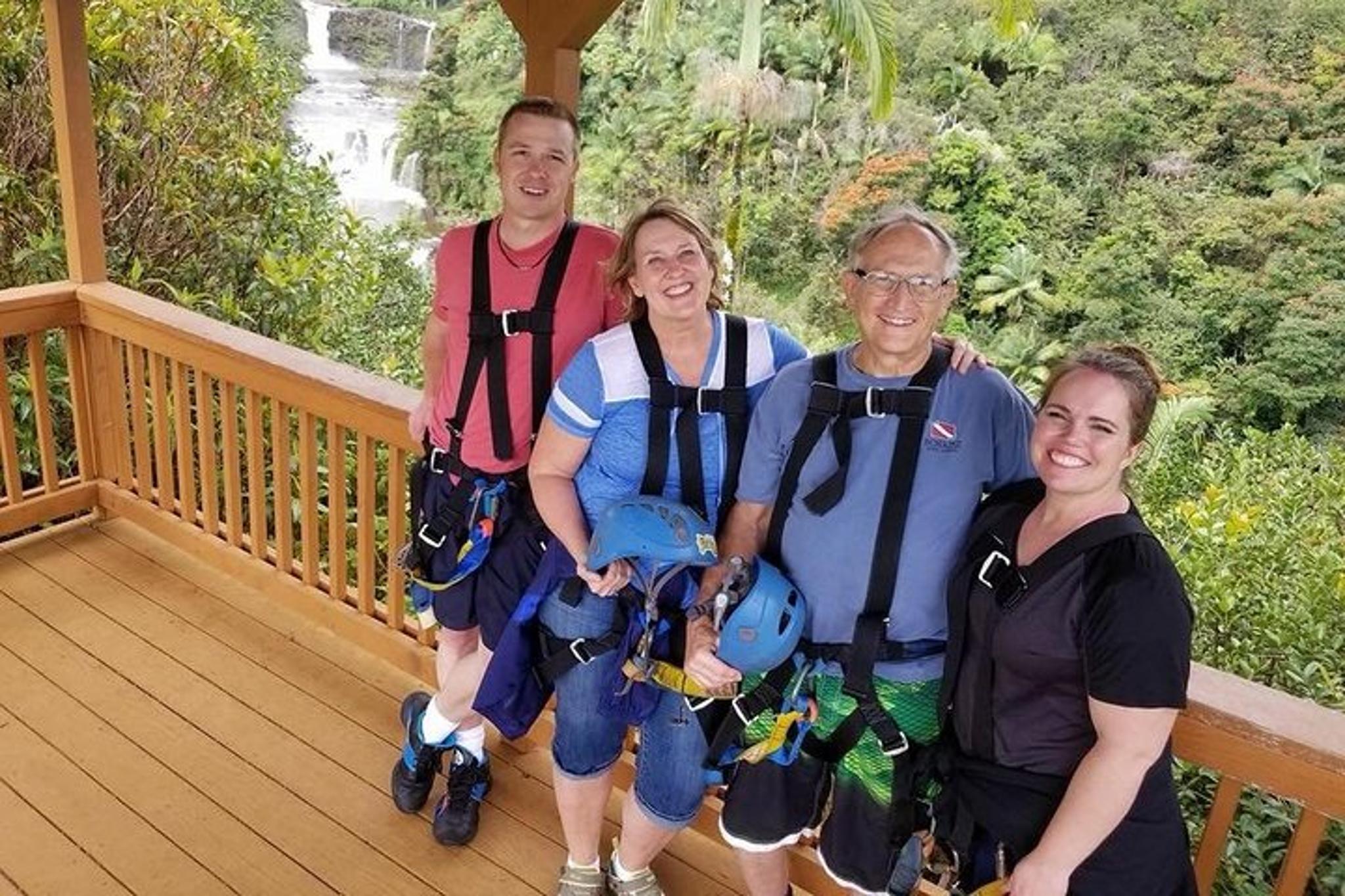 Big Island Waterfall Zipline Experience - Image 6