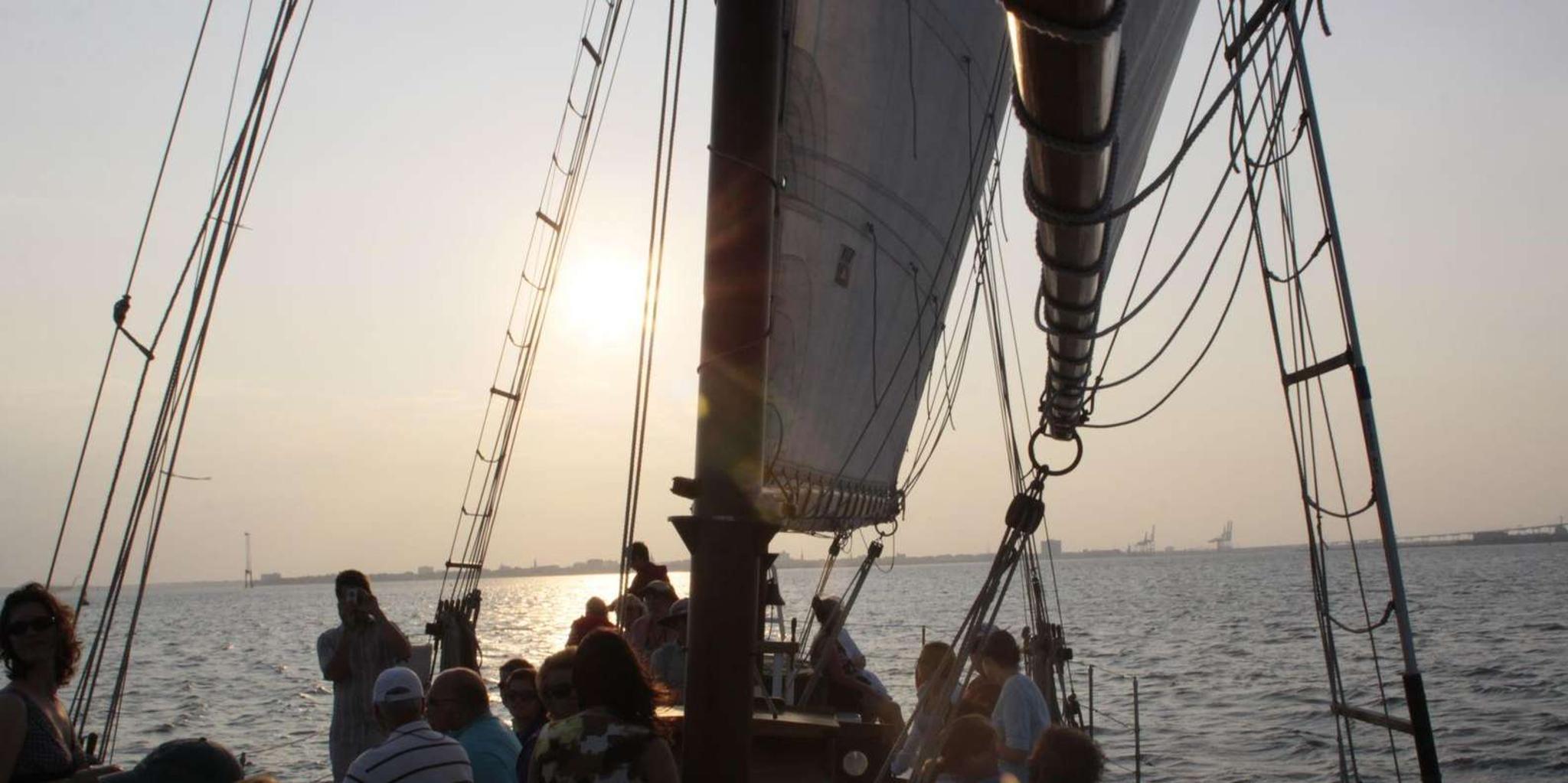 Charleston Sunset Schooner Sail - Image 3