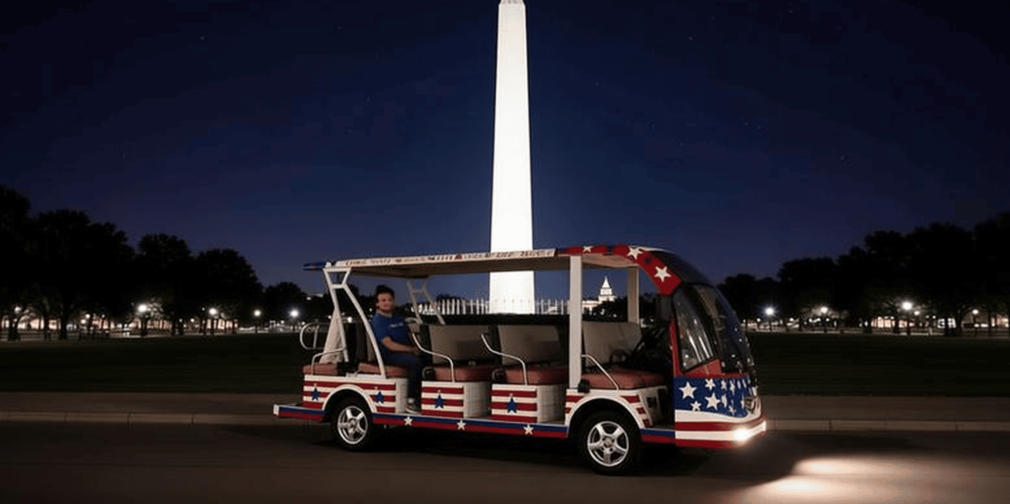 Washington DC History & Monuments Moonlight Cart Tour 2 hr - Image 4