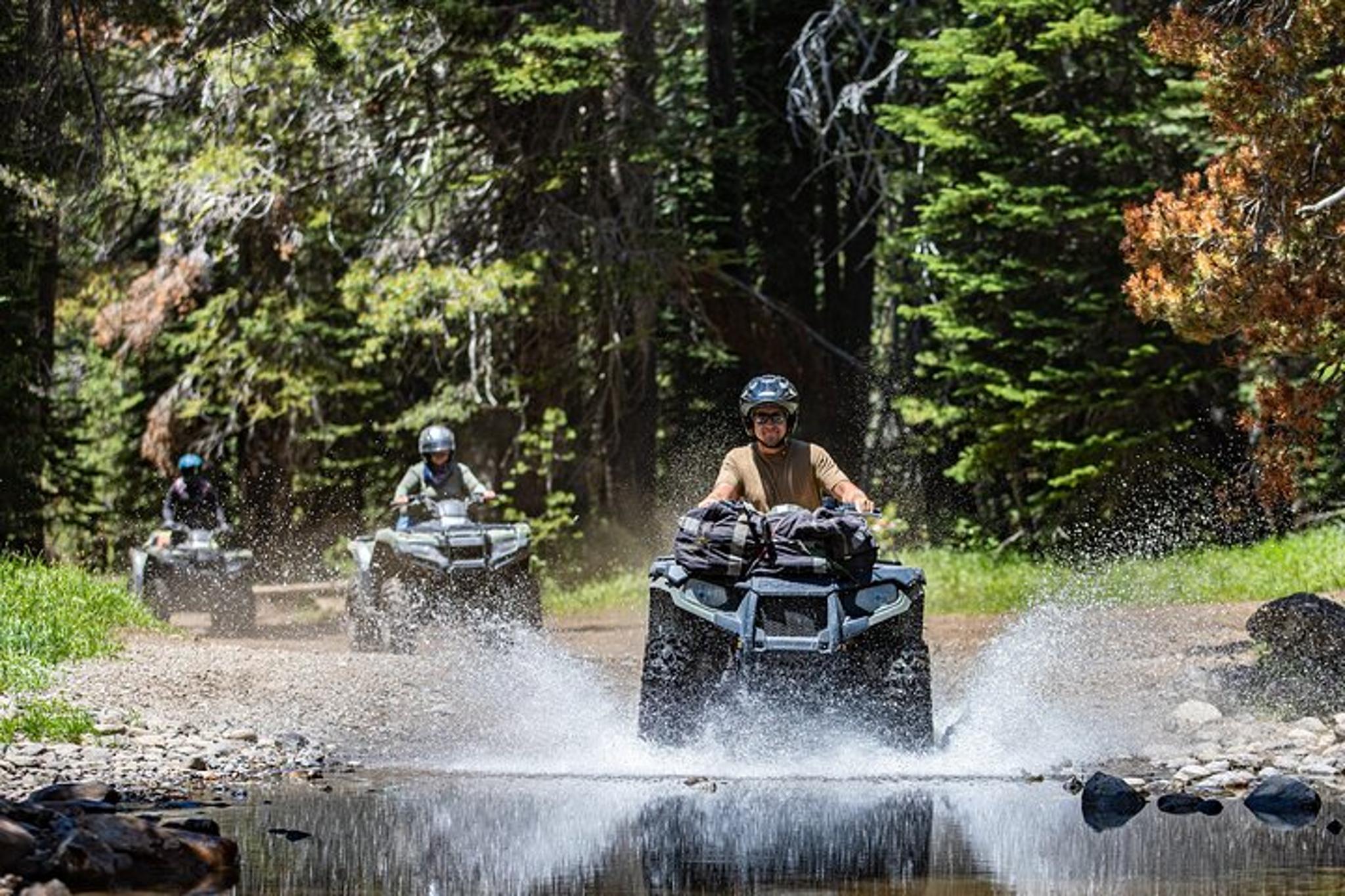 Lake Tahoe ATV and Speedboat Adventure