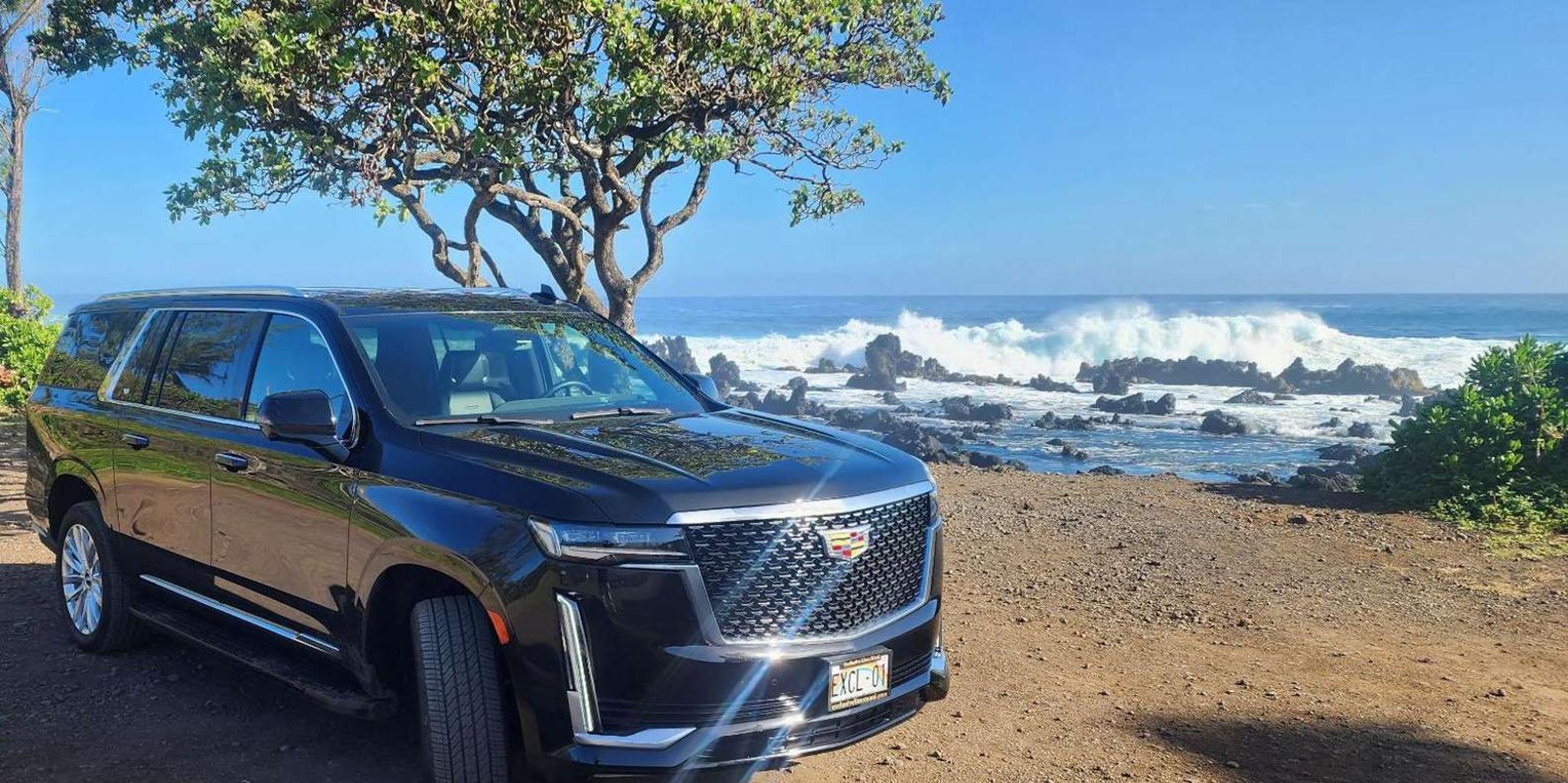 Maui Road to Hana Private Tour in Cadillac Escalade