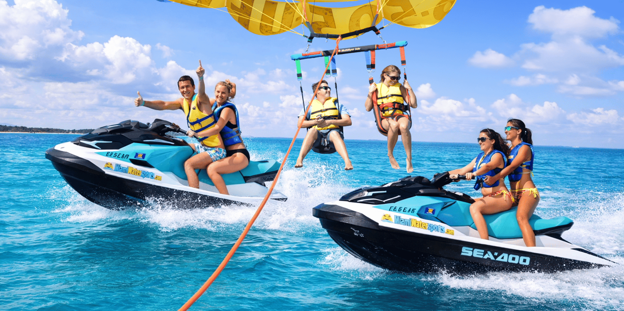 Miami Parasailing and Jet Ski Adventure - Image 1