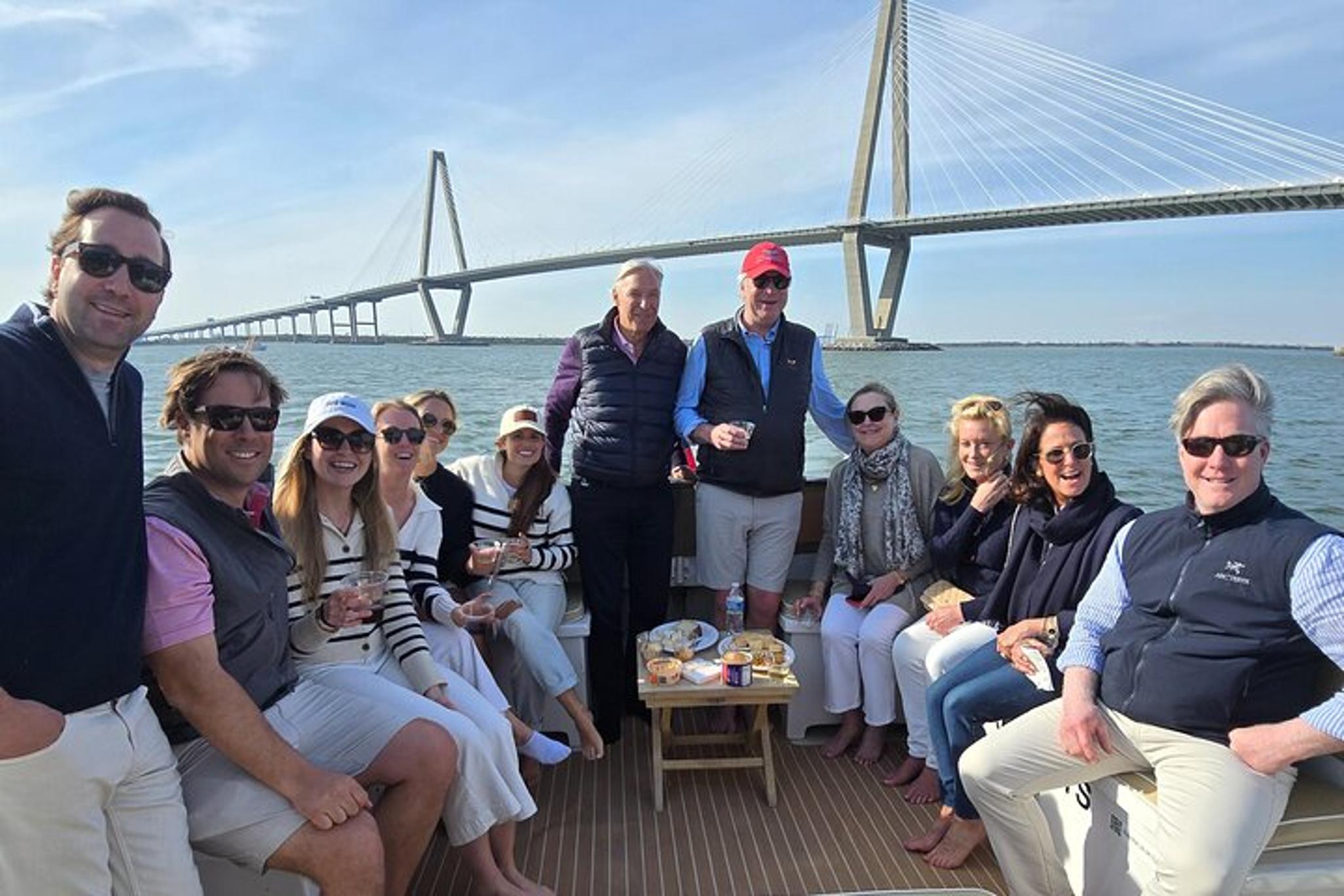 Charleston Harbor Yacht Tour at Sunset - Image 6