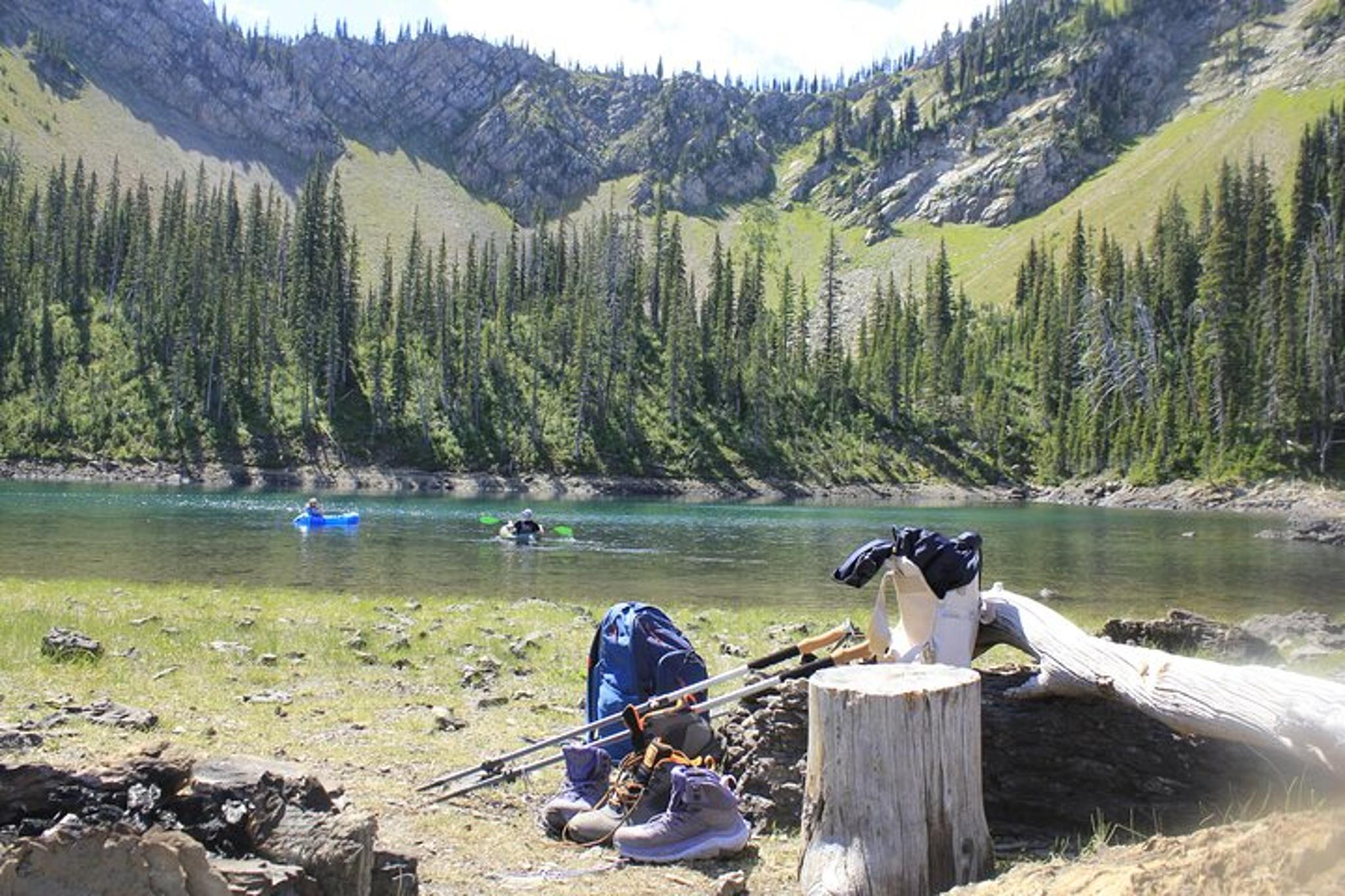 Doris Lake Hike and Pack Raft Adventure