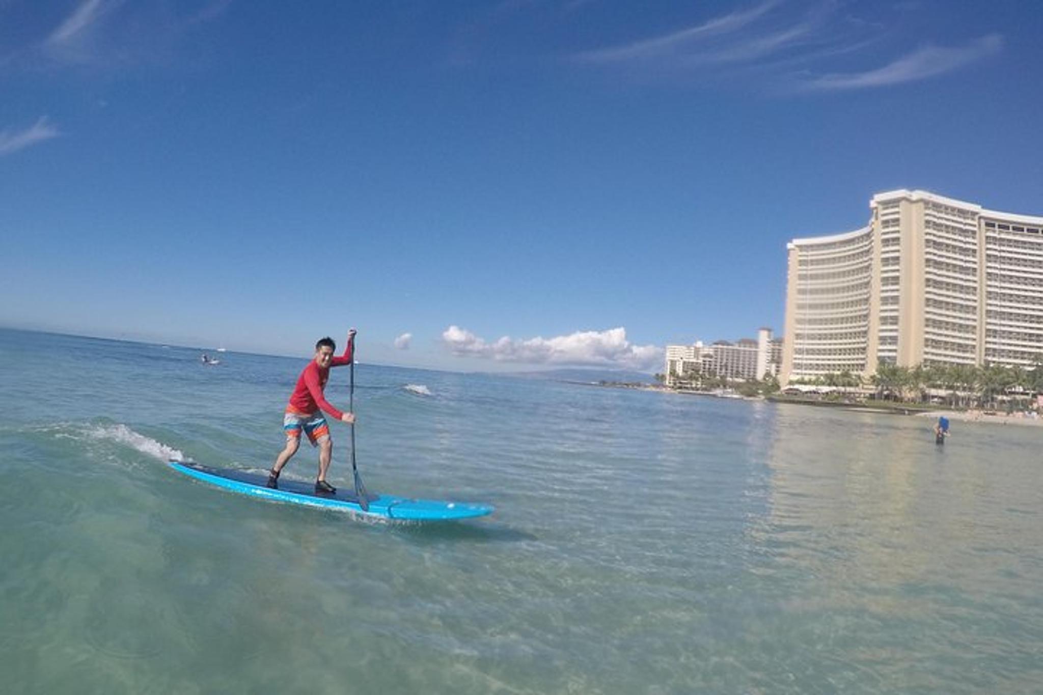 Waikiki Stand Up Paddle Lesson with Shuttle - Image 4