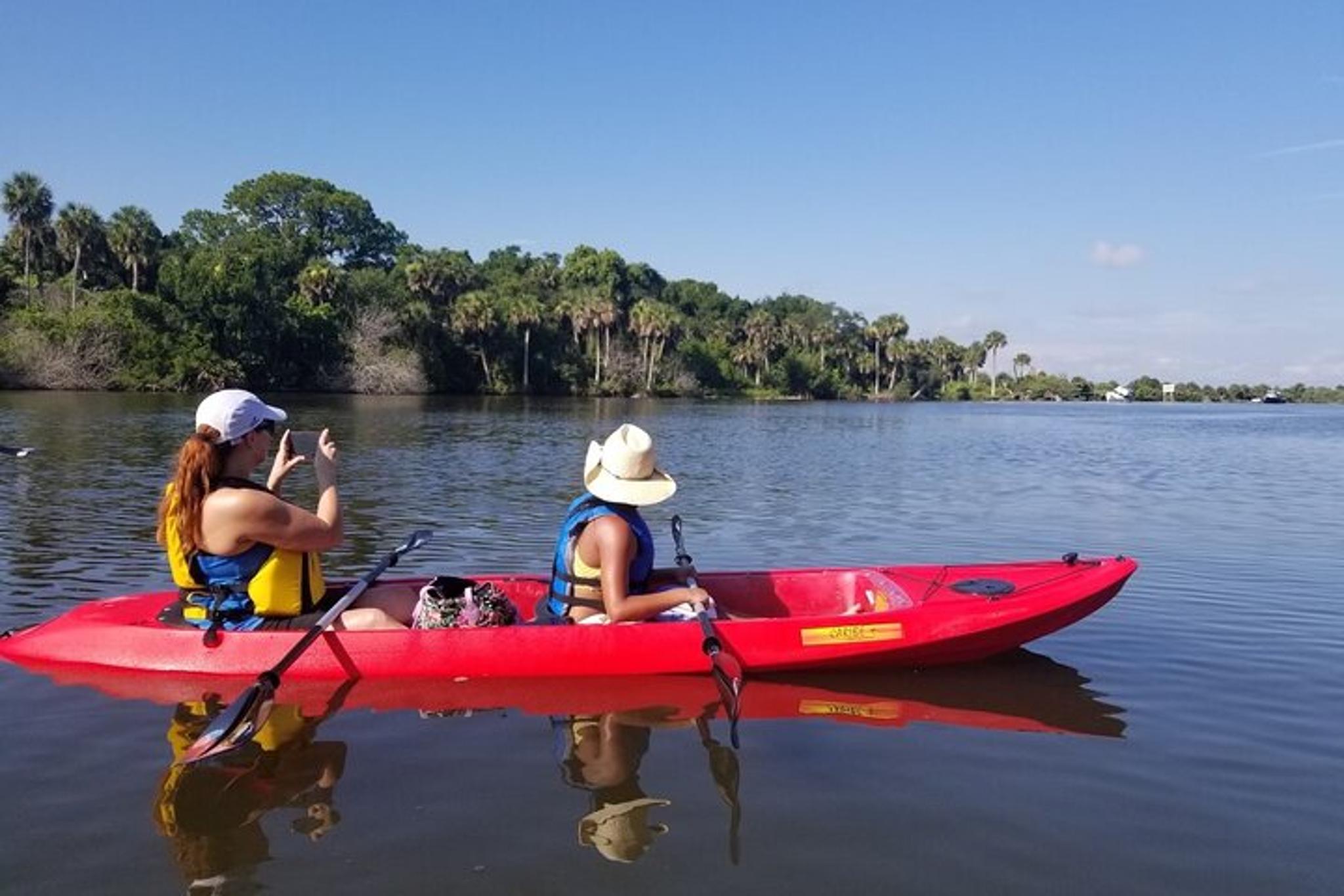 Indian River Clear Bottom Kayak and Paddleboarding Tour - Image 3