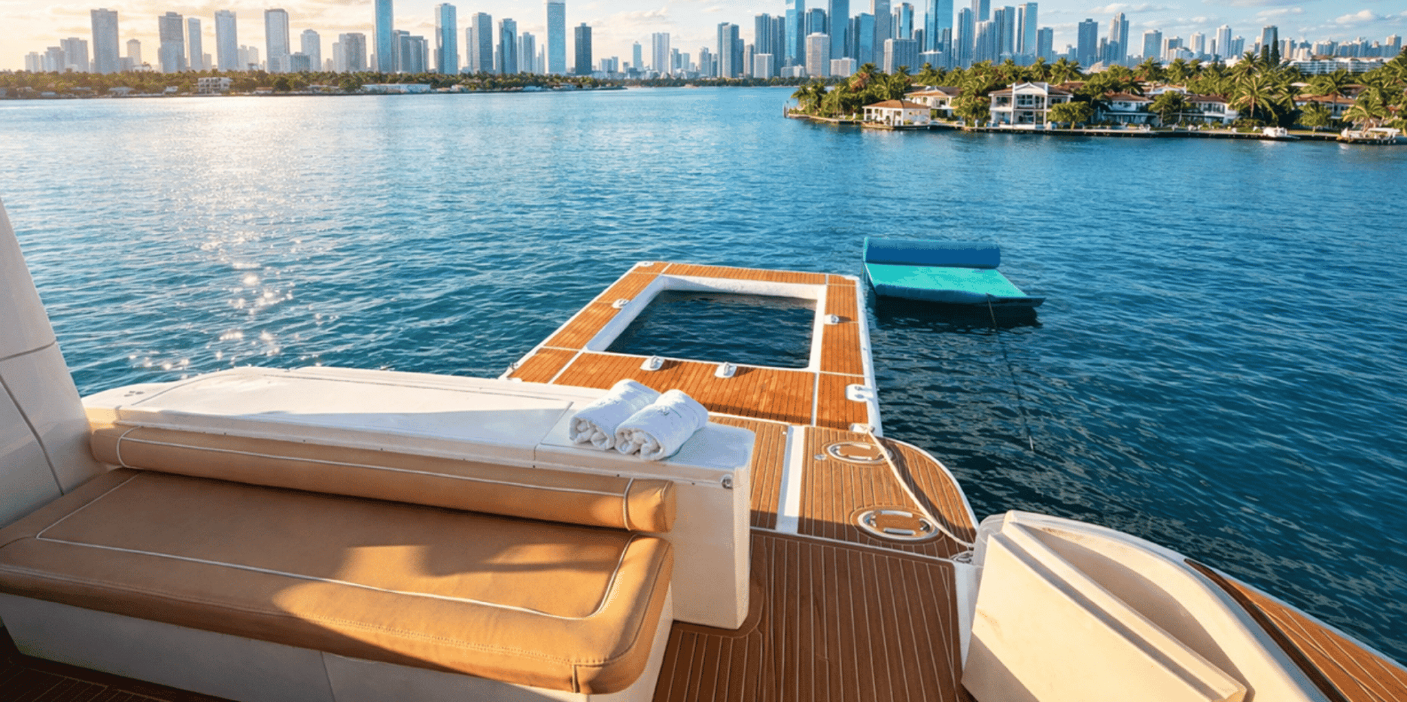 Miami Private Boat Tour with Jet Skis - Image 1