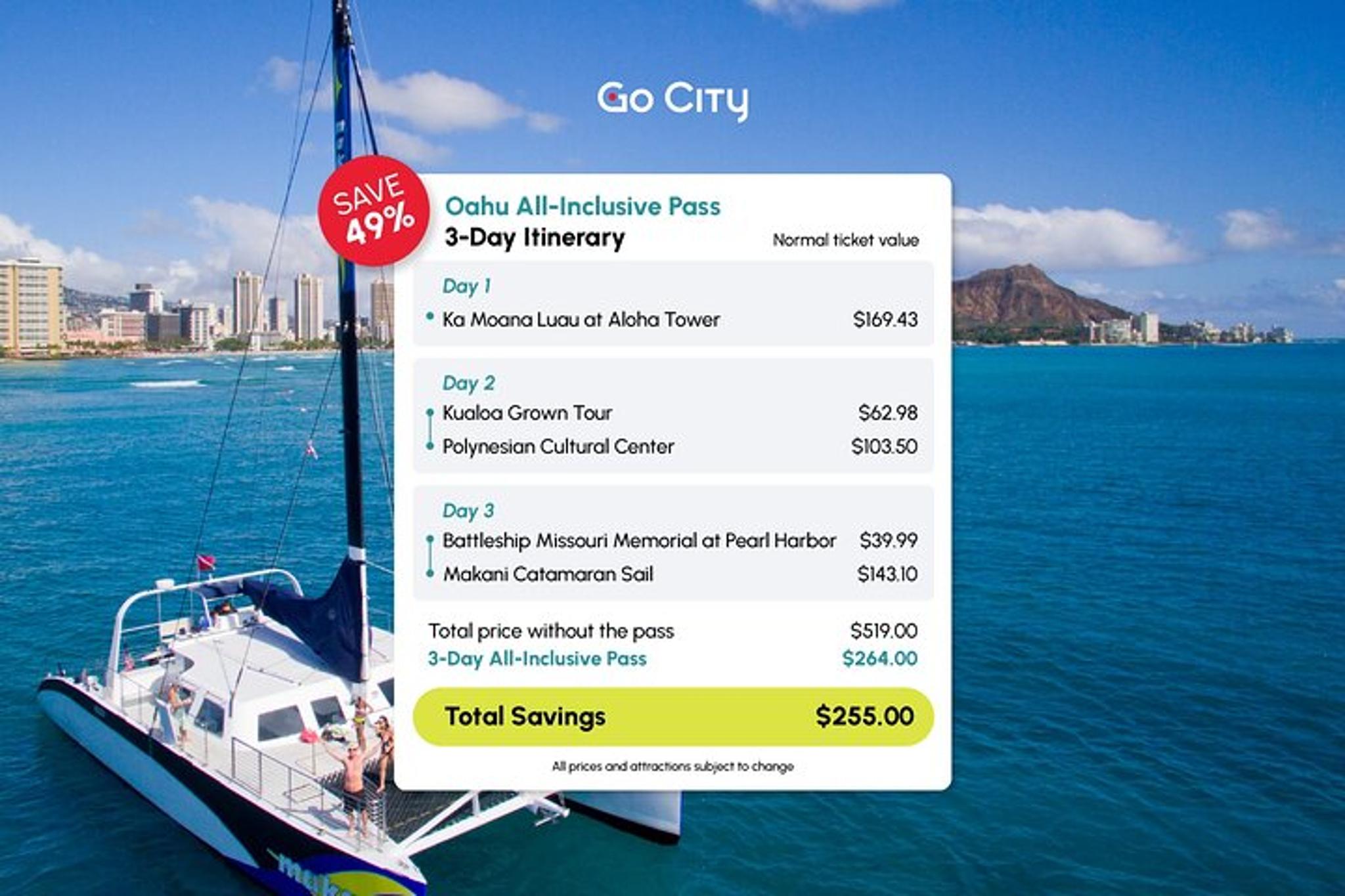 Oahu All-Inclusive Pass - Image 2