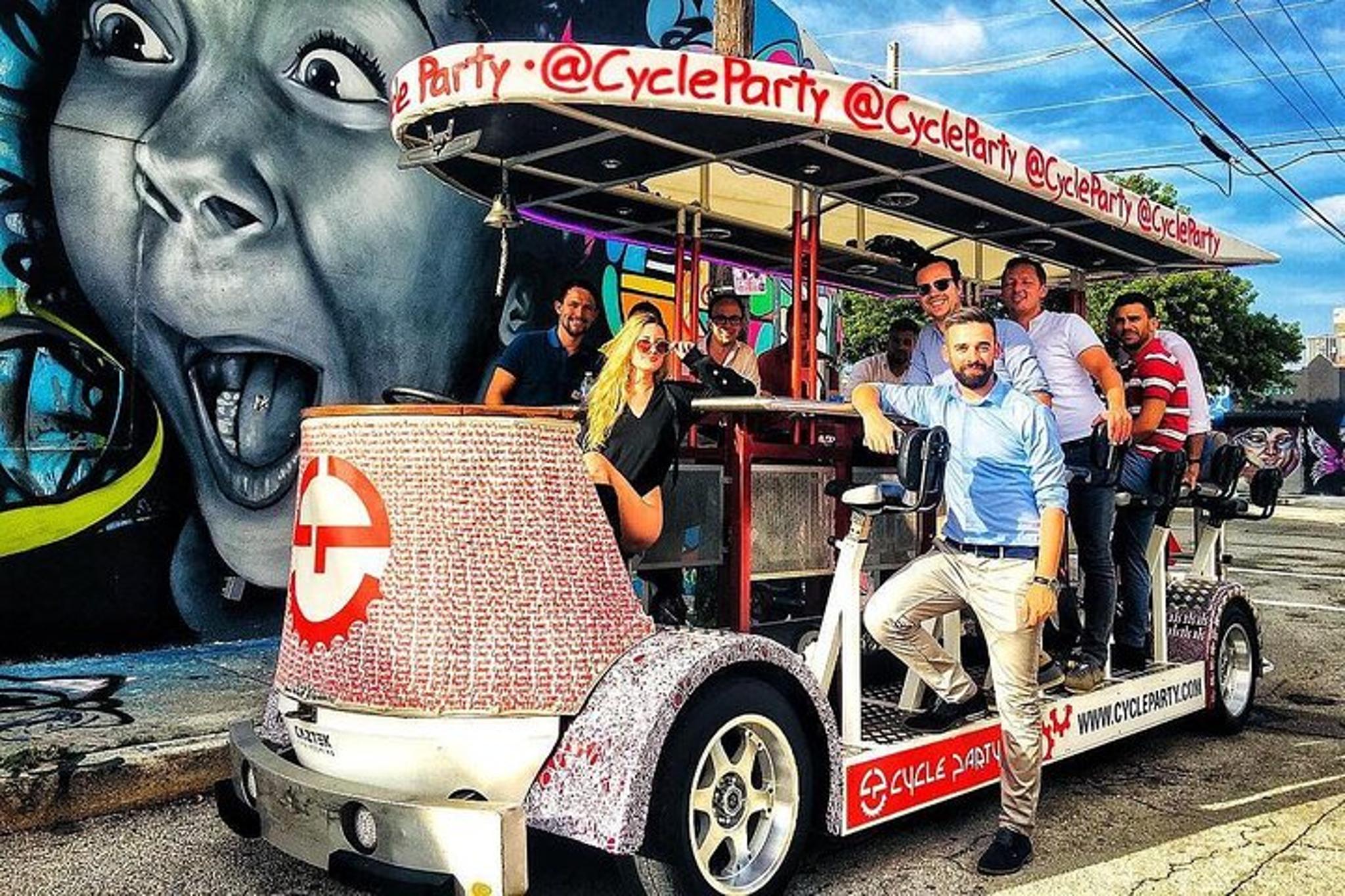 Miami Graffiti Tour on a Party Bike 90 min - Image 4