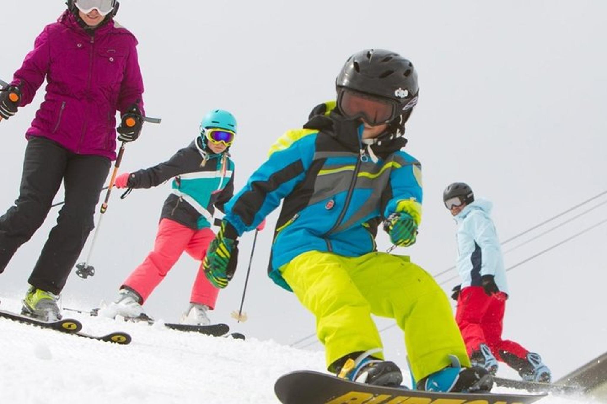 Snowbasin and Powder Mountain Junior Snowboard Rental - Image 1