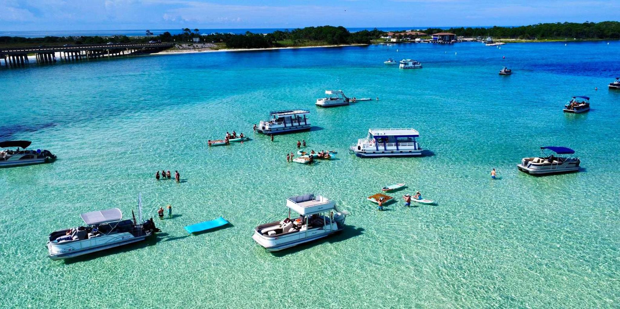 Destin Crab Island and Harbor Tour 3 hr