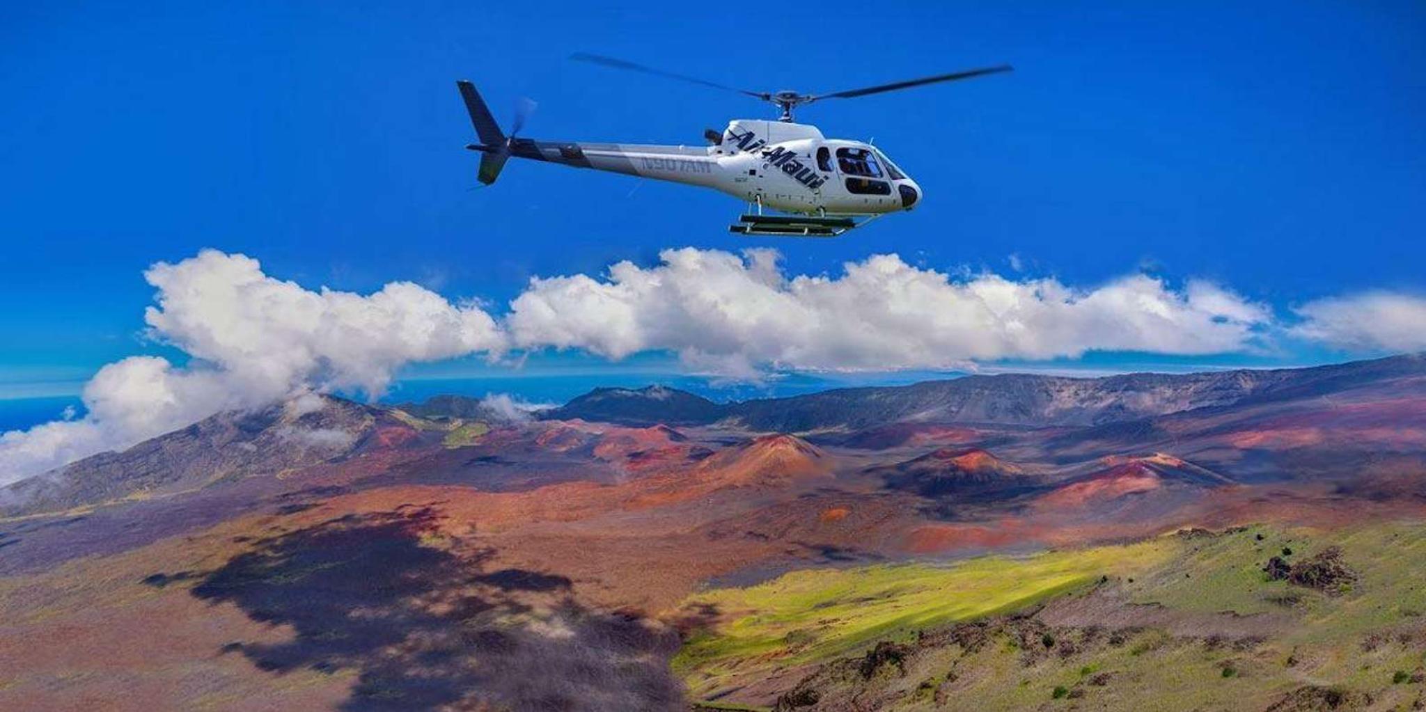 Maui Helicopter Tour: Hana Rainforest & Haleakala Crater