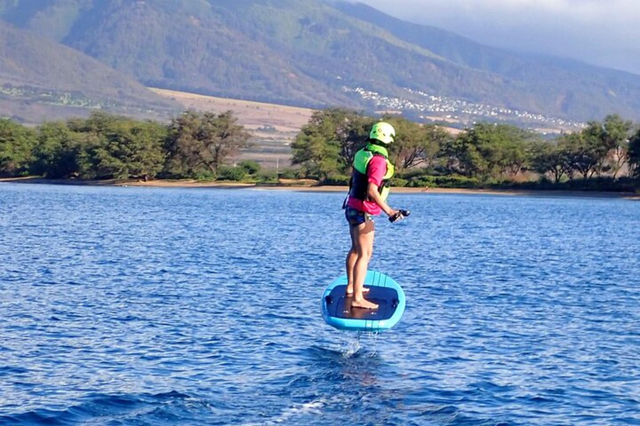 Maui Electric Foilboard Lessons at Sugar Beach - Image 5