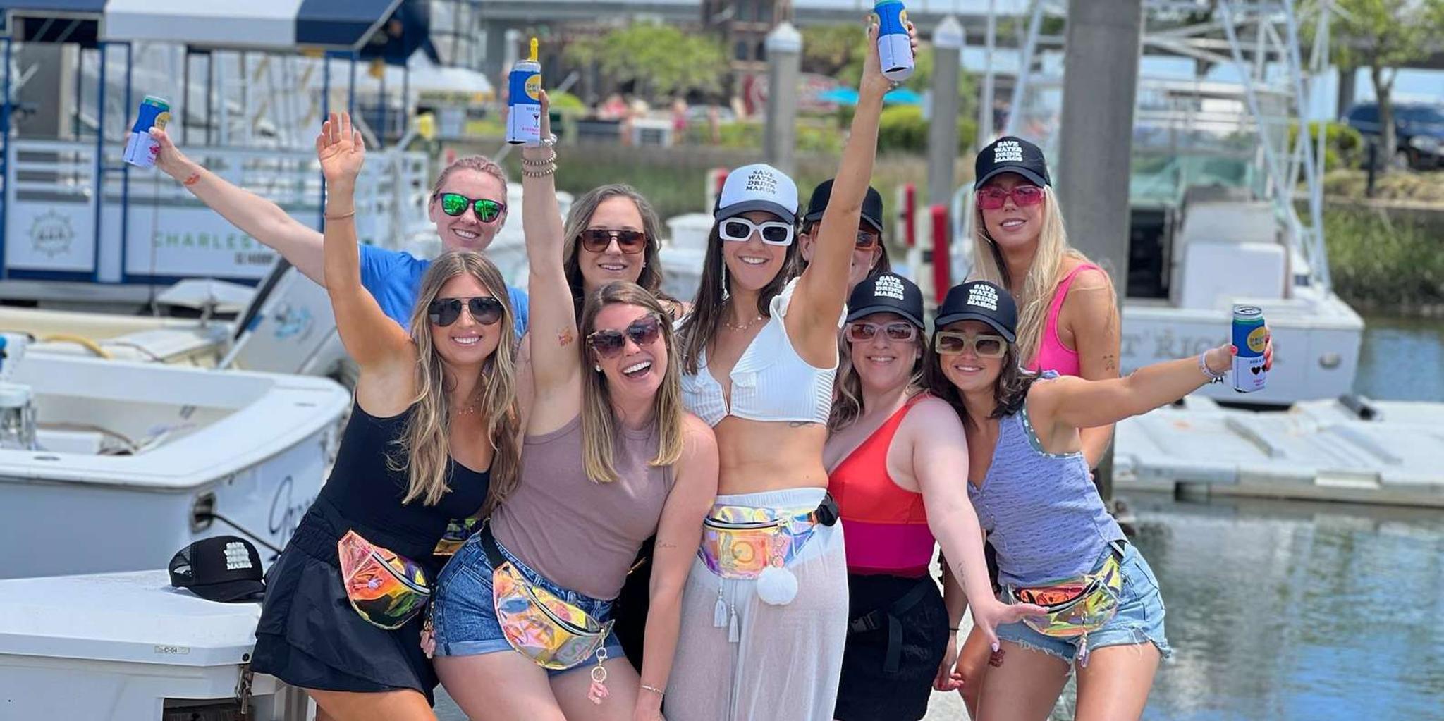 Charleston Harbor Pedal Boat Party Cruise