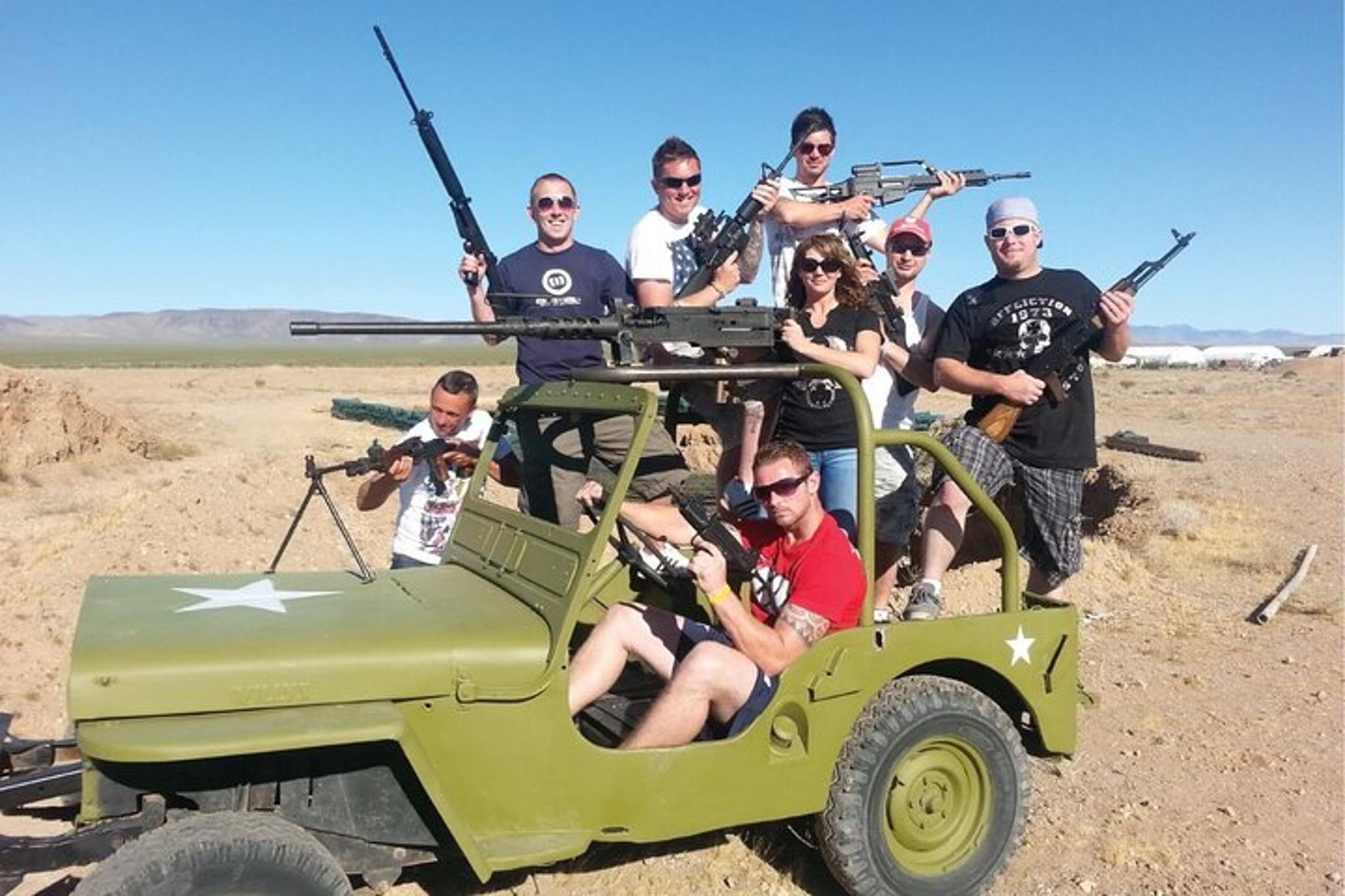 Las Vegas Outdoor Shooting Experience with Optional ATV Tour - Image 2