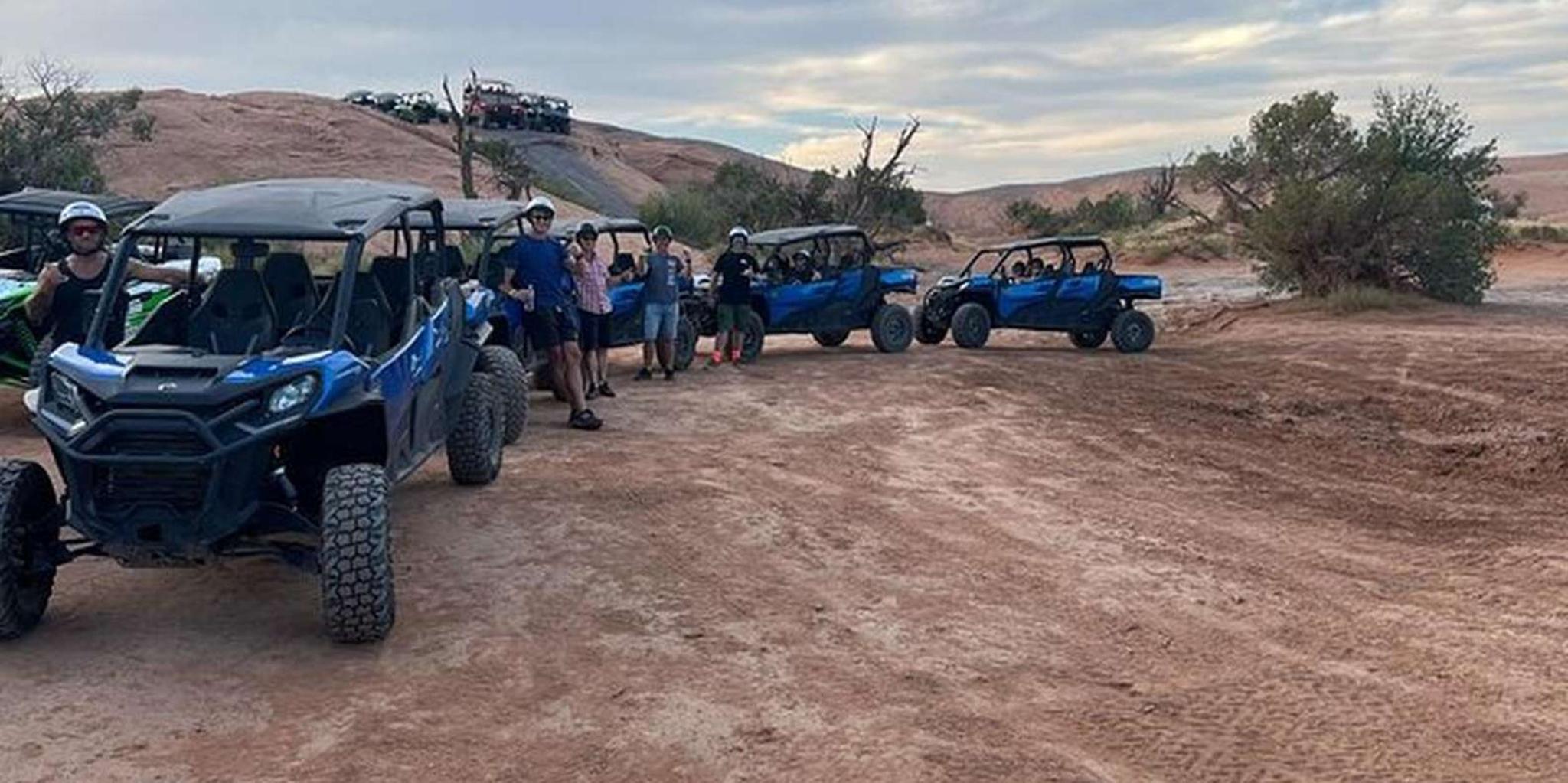 Moab UTV Adventure on Hell's Revenge at Sunset - Image 6