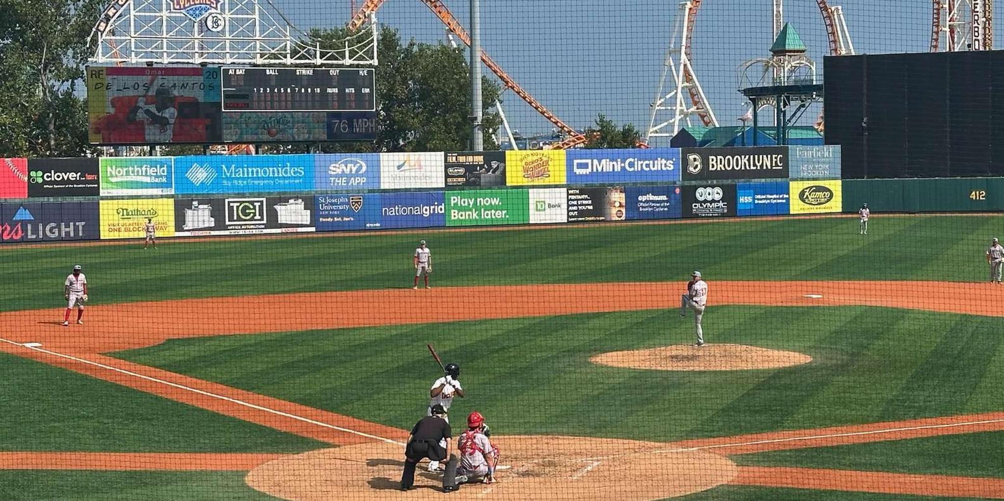 Brooklyn Cyclones Baseball Game at Coney Island - Image 2
