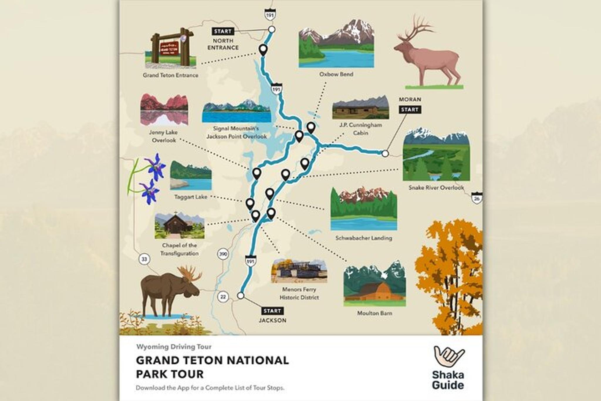 Grand Teton National Park Self-Guided Driving Tour - Image 4
