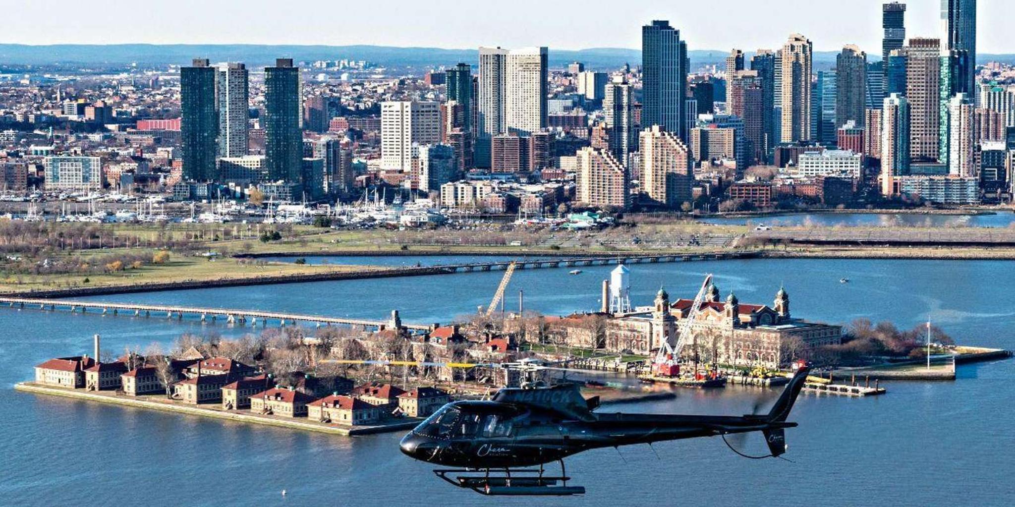 New York City Skyline Helicopter Tour from New Jersey