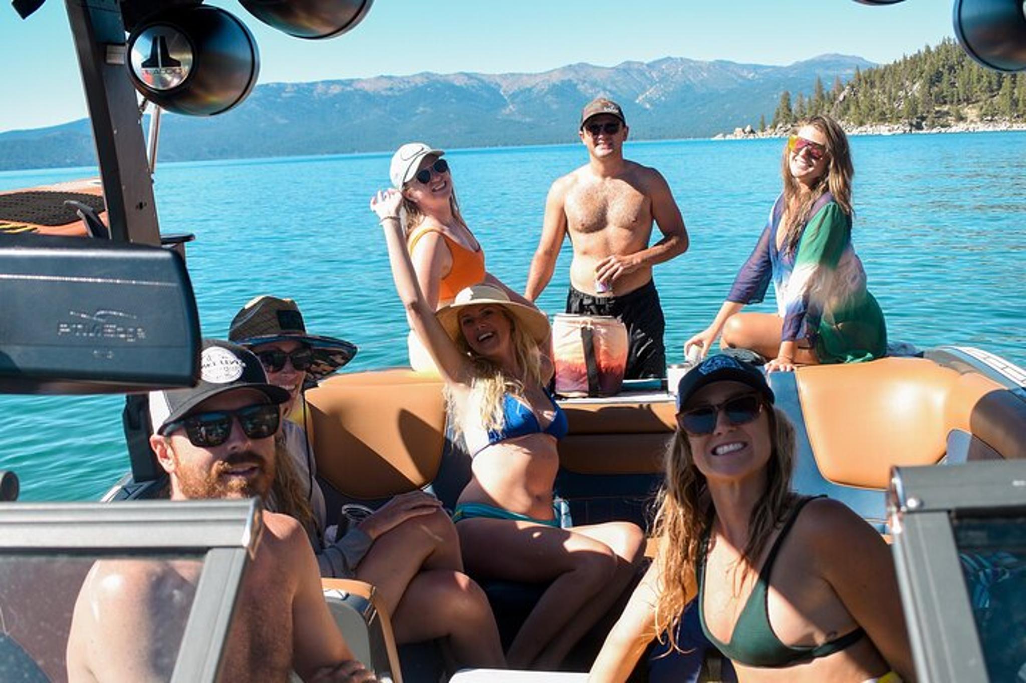 Lake Tahoe Wakesurf and Wakeboard Boat Charter - Image 5
