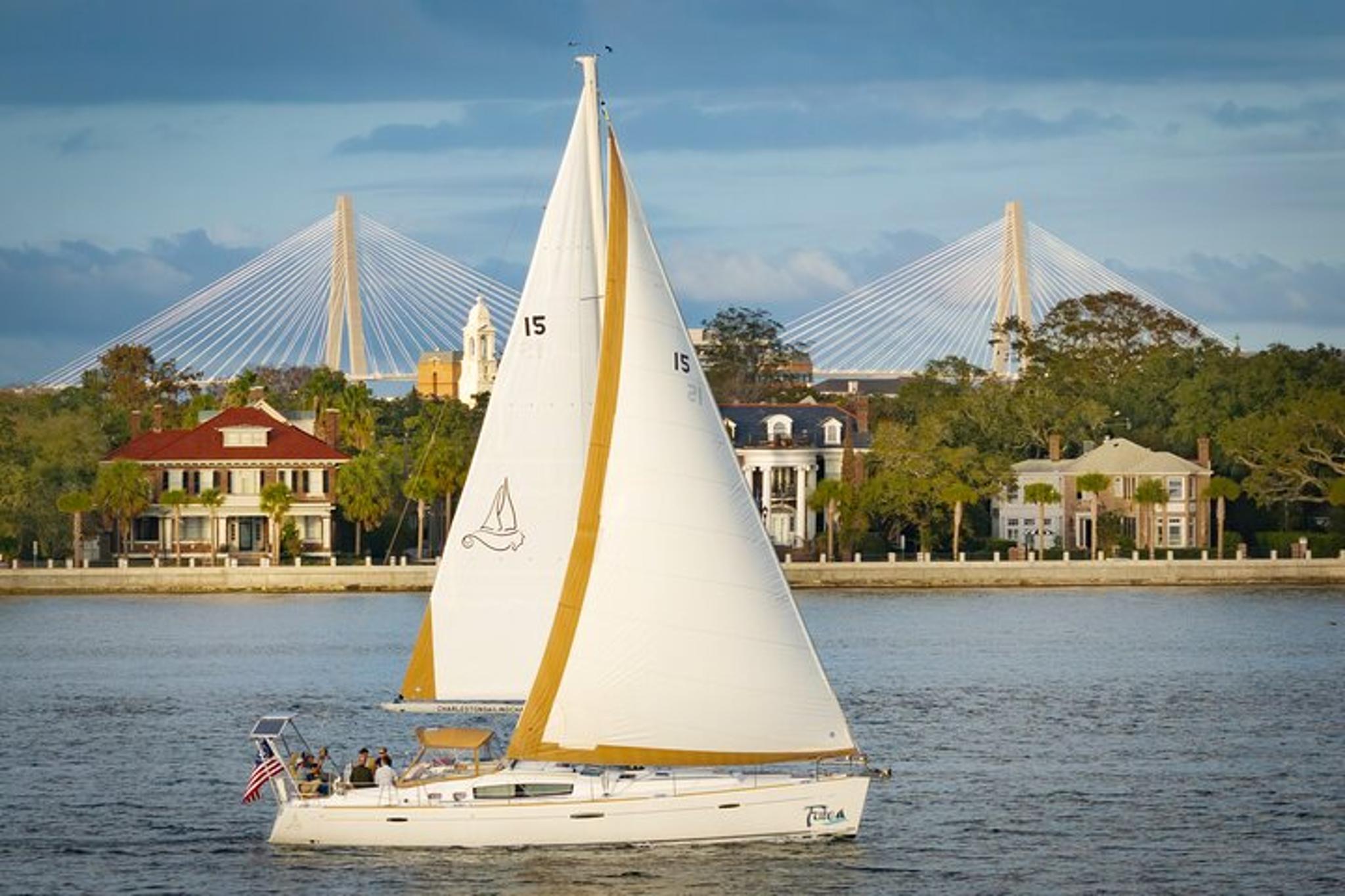 Charleston Harbor Sail on Yacht Fate - Image 2