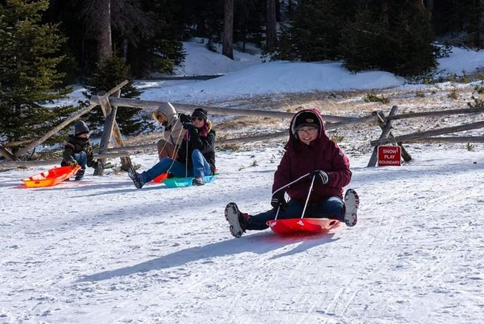Estes Park Sledding Tour in Rocky Mountain National Park - Image 2