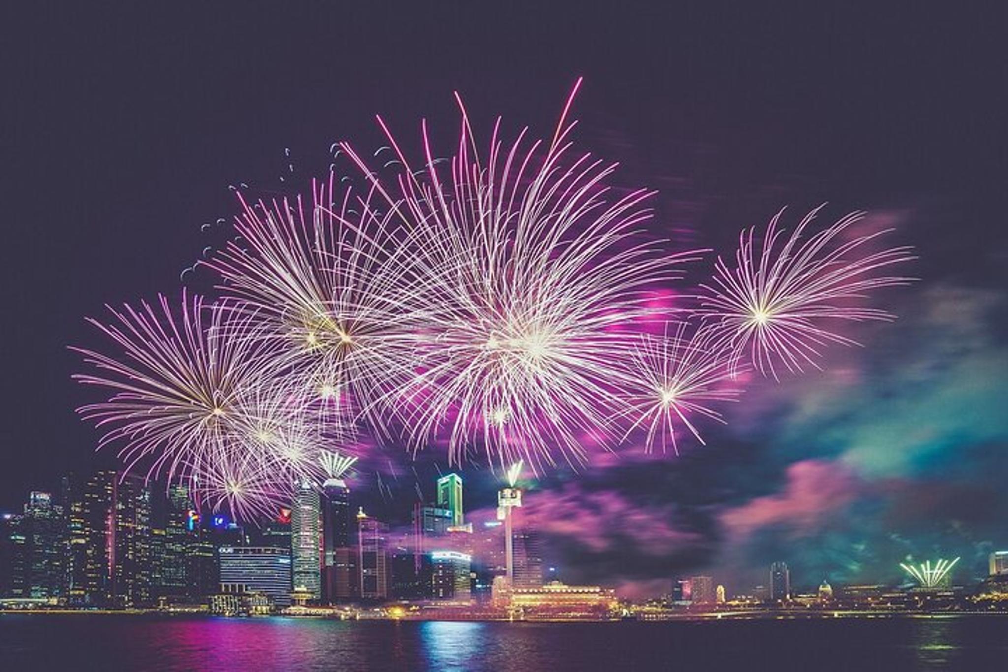 Miami Fireworks Cruise on Biscayne Bay