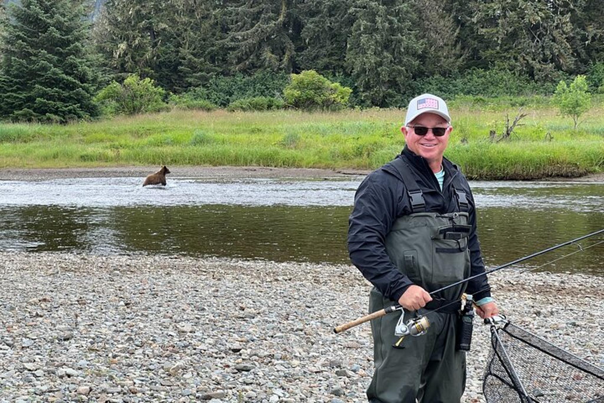 Icy Strait Point River Fishing and Bear Watching