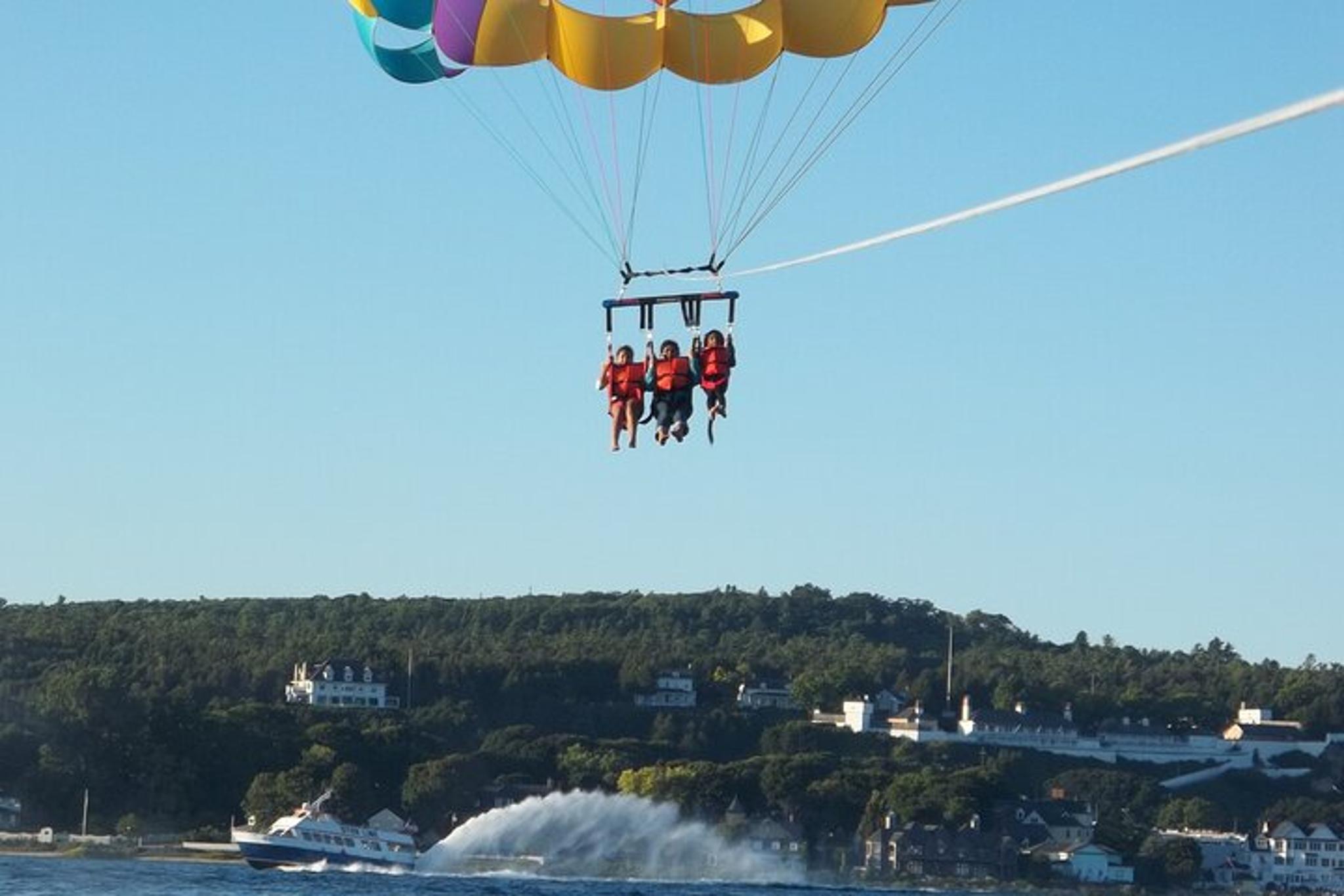 Mackinac Island Parasailing Adventure - Image 1