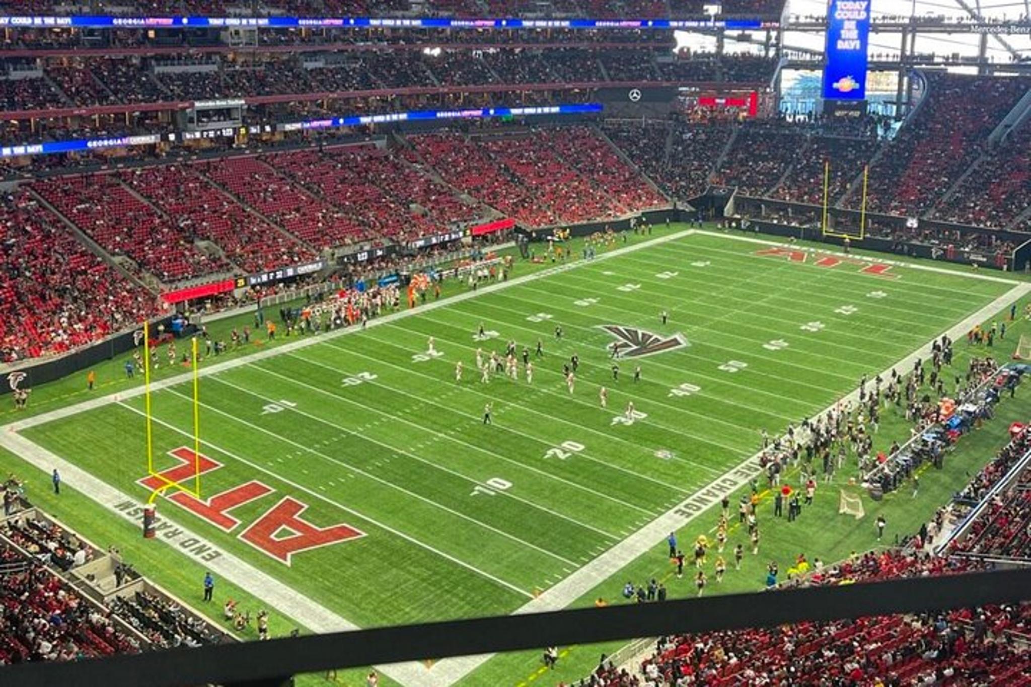 Atlanta Falcons Football Game at Mercedes Benz Stadium - Image 1