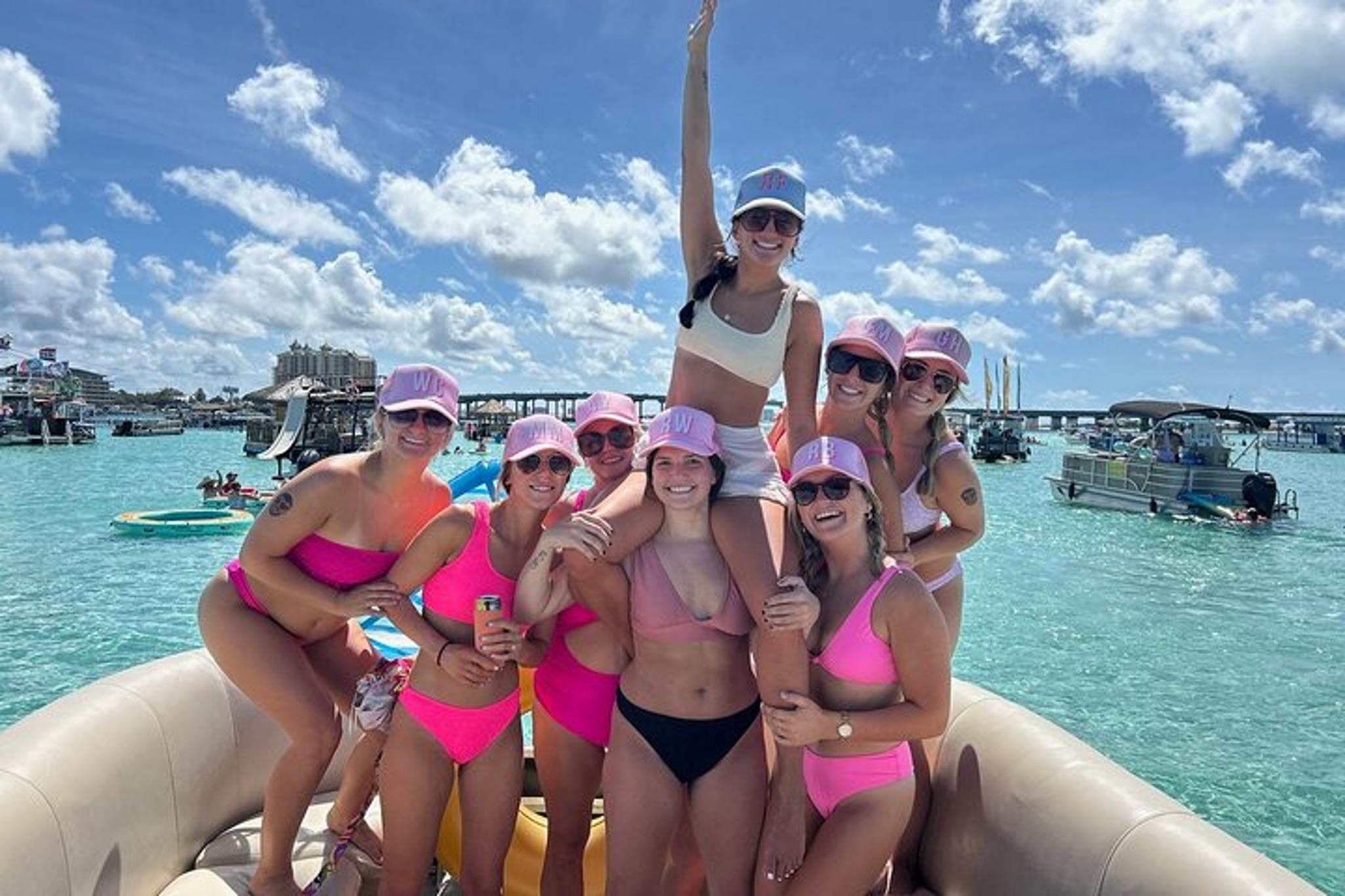 Crab Island Pontoon Party with Paddleboard - Image 1