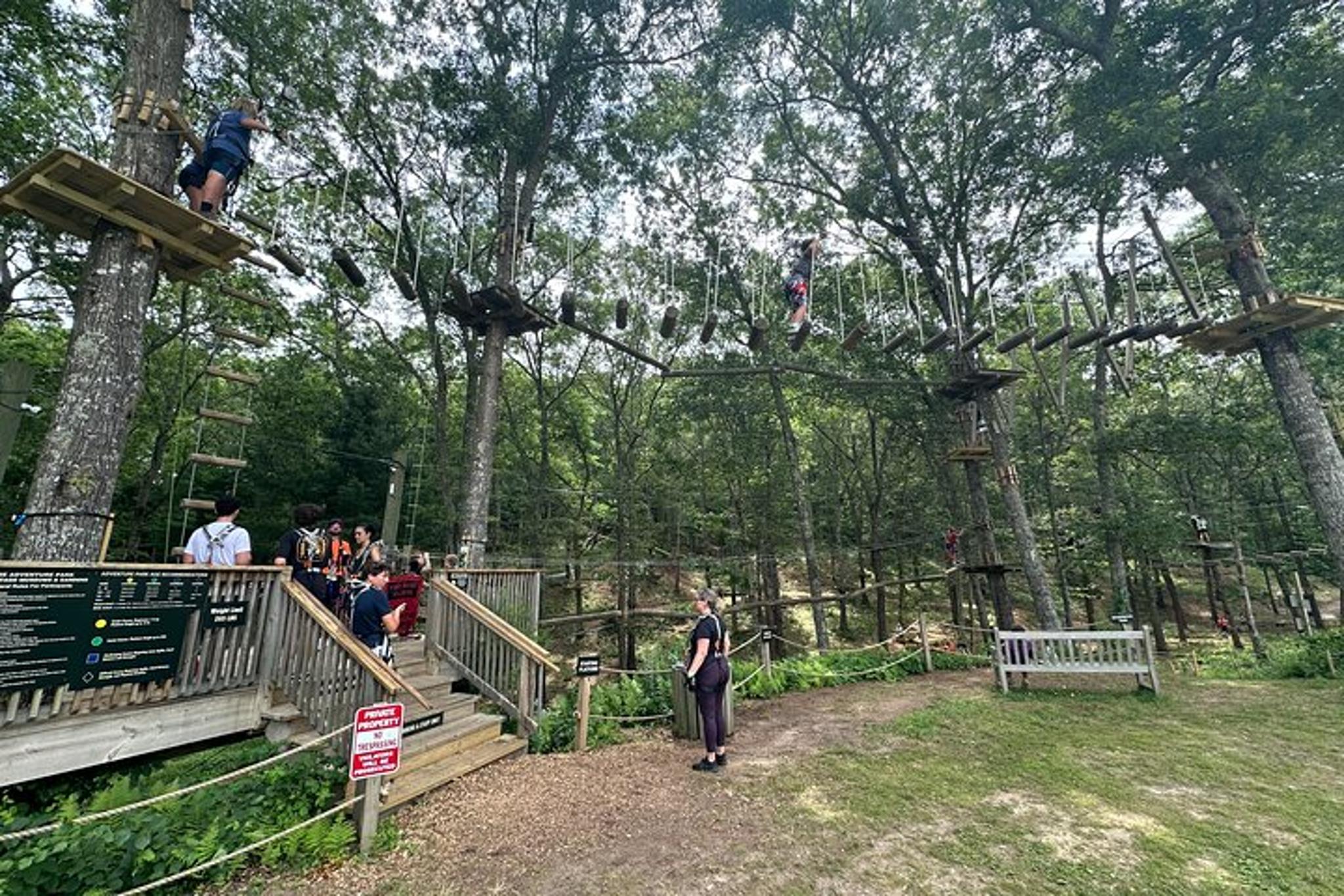 Cape Cod Ziplining and Climbing Adventure
