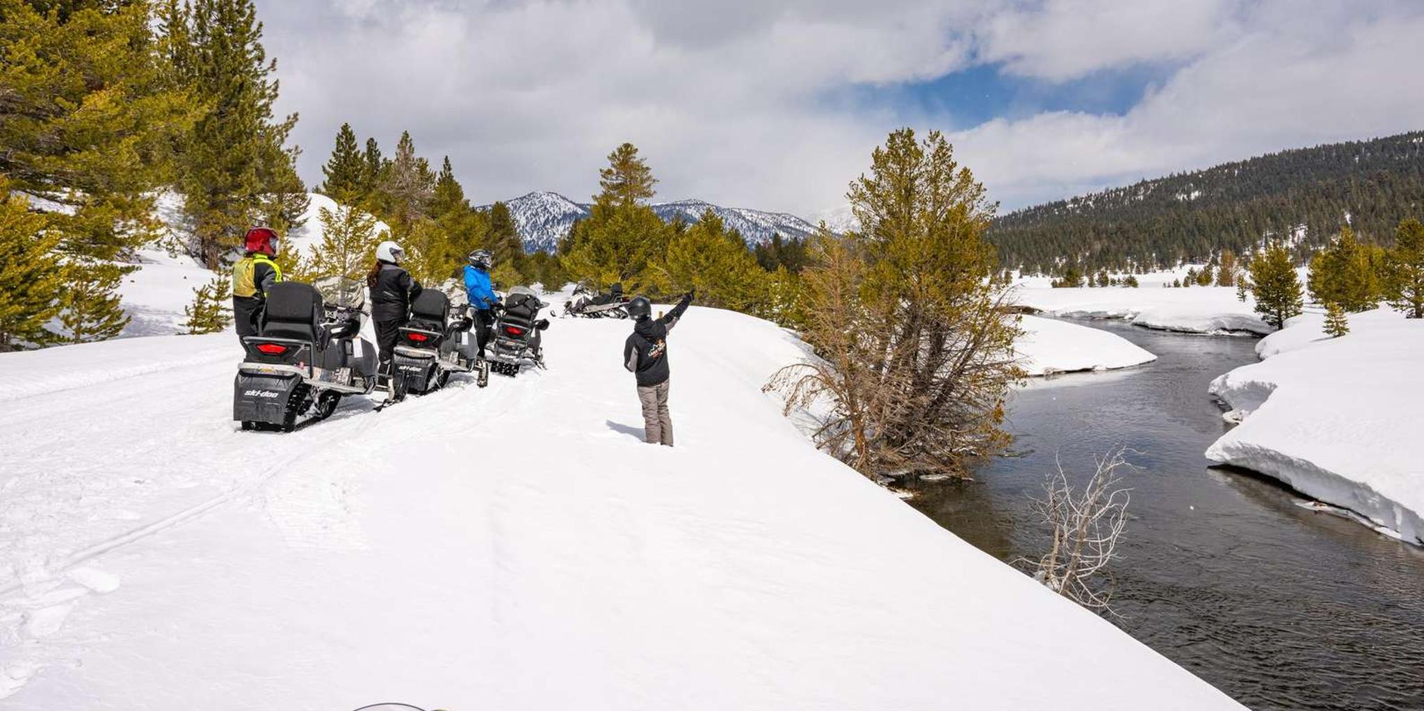 Lake Tahoe Snowmobile Tour with Scenic Views 2 hr - Image 3