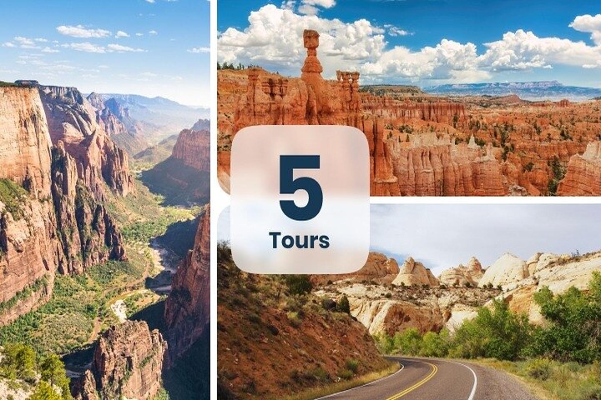 Zion Bryce Capitol Reef Self-Guided Audio Tour