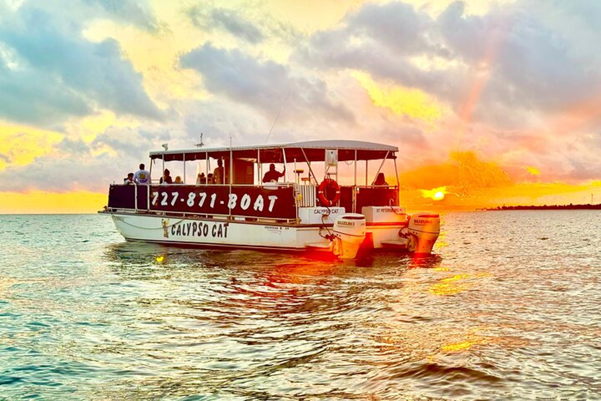 Florida Sunset Boat Tour with Dolphins - Image 5
