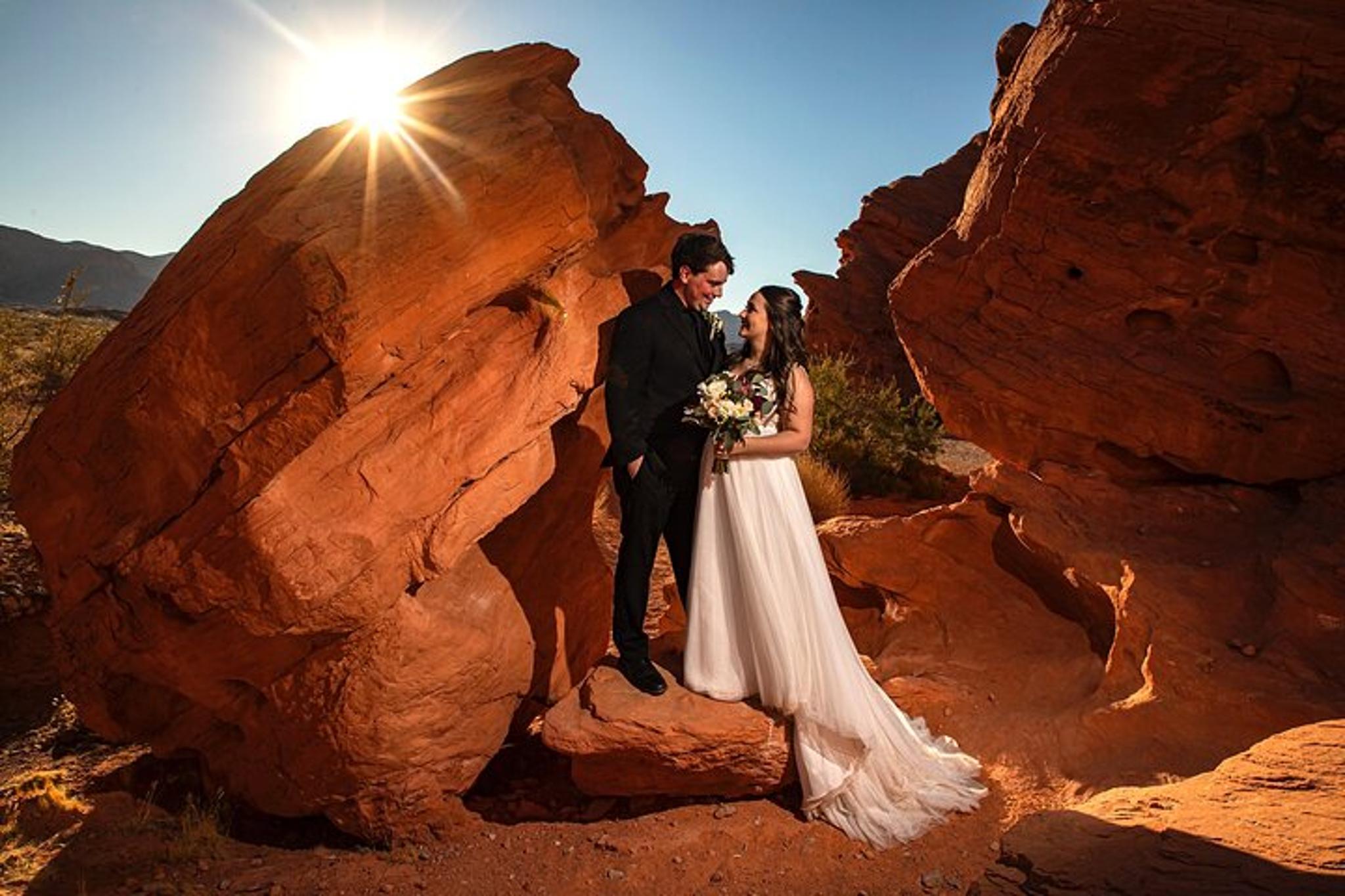 Valley of Fire Wedding Ceremony - Image 5