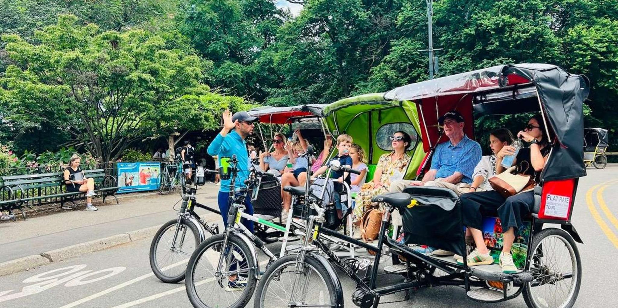 New York City Central Park Pedicab Tour