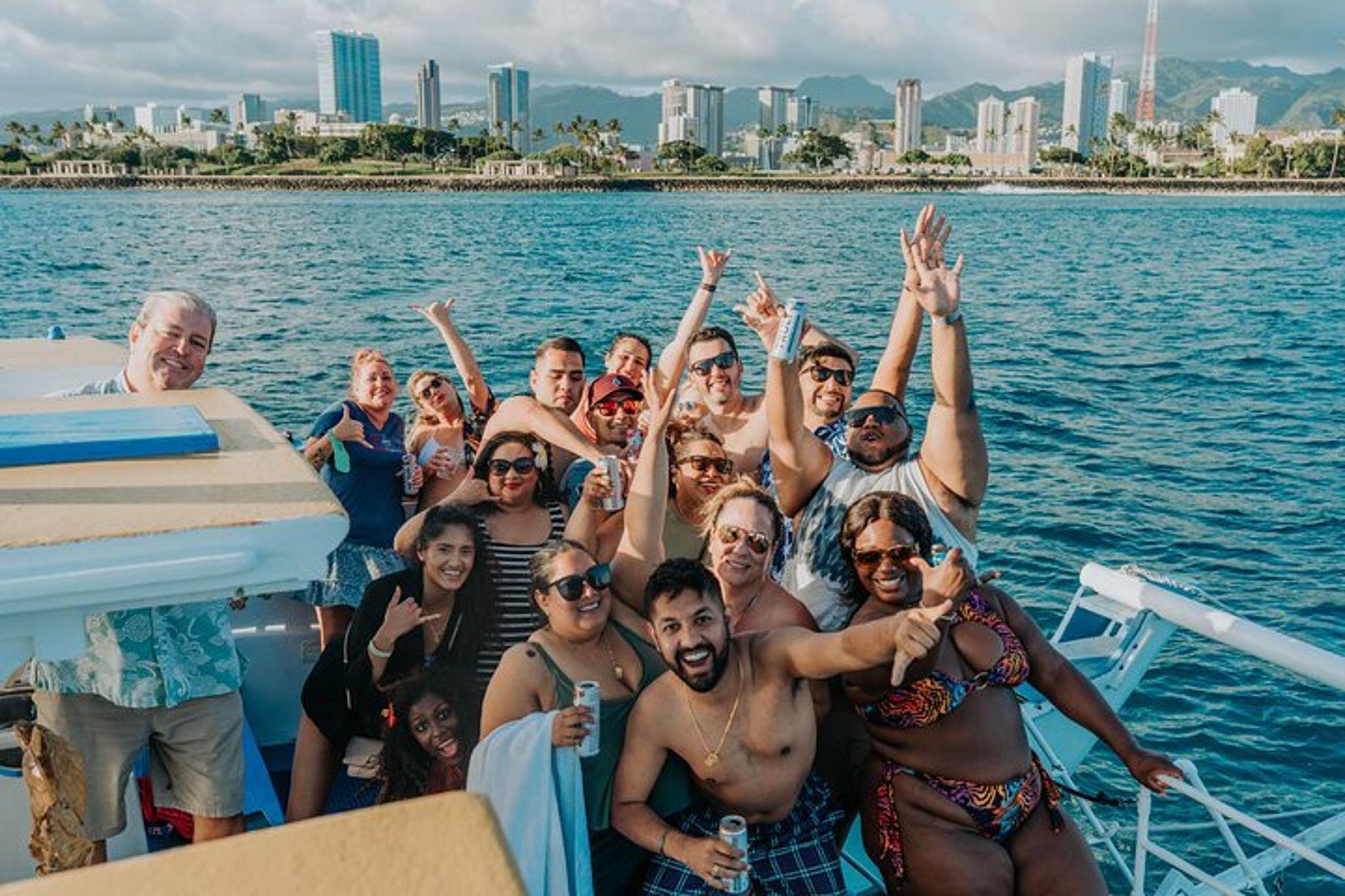 Waikiki Sunset Cruise with Live DJ and Swimming - Image 4