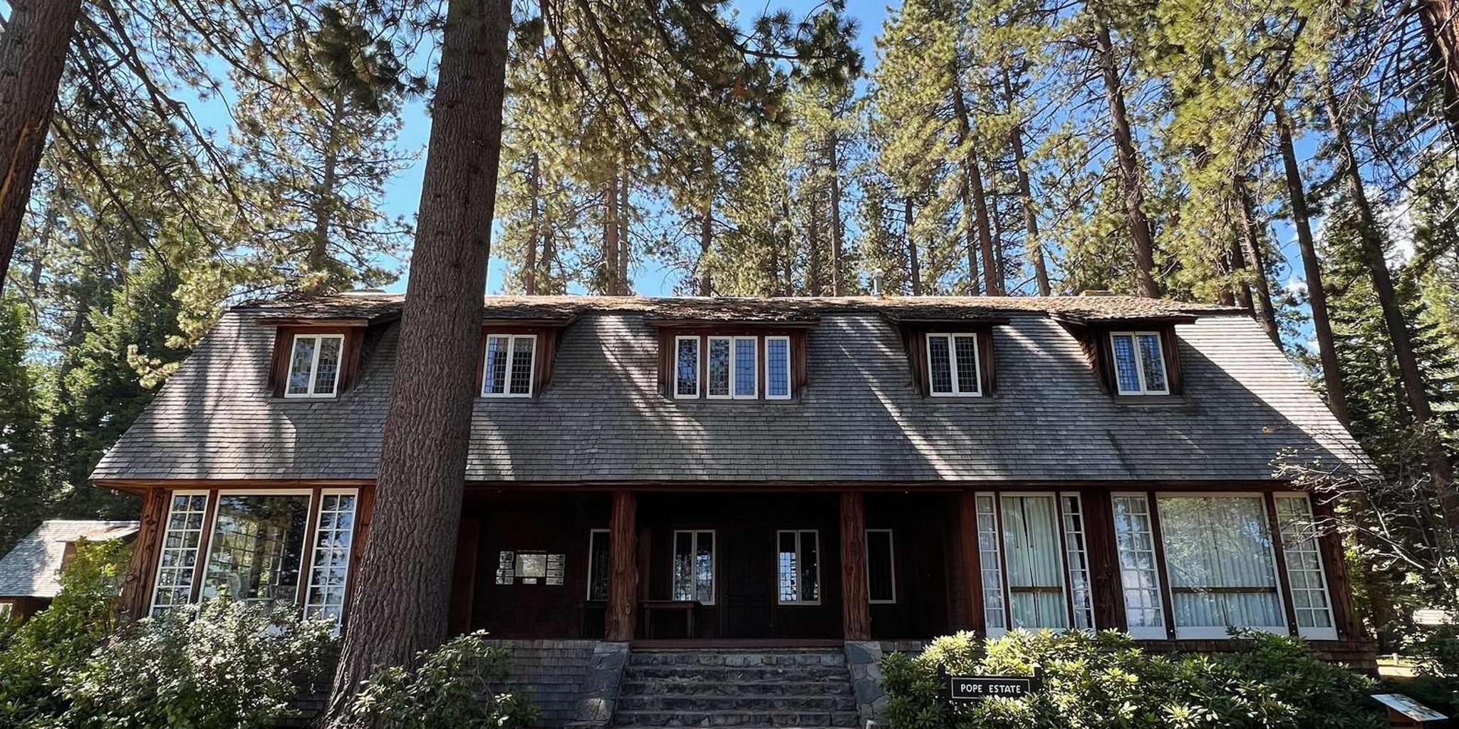 South Lake Tahoe Tallac Historic Site Pope House Tour