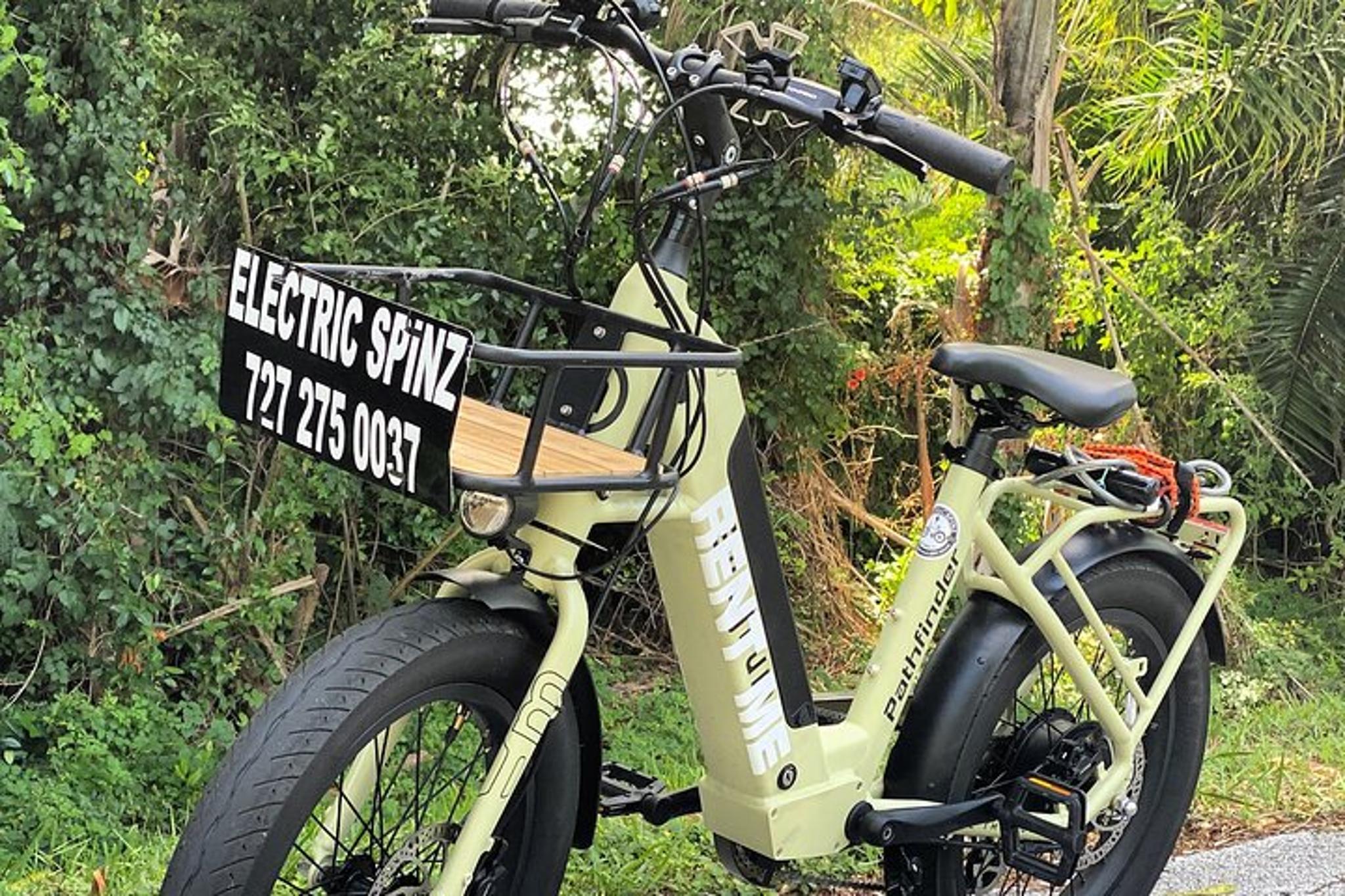 St. Petersburg Electric Bike Rental on Pinellas Trail