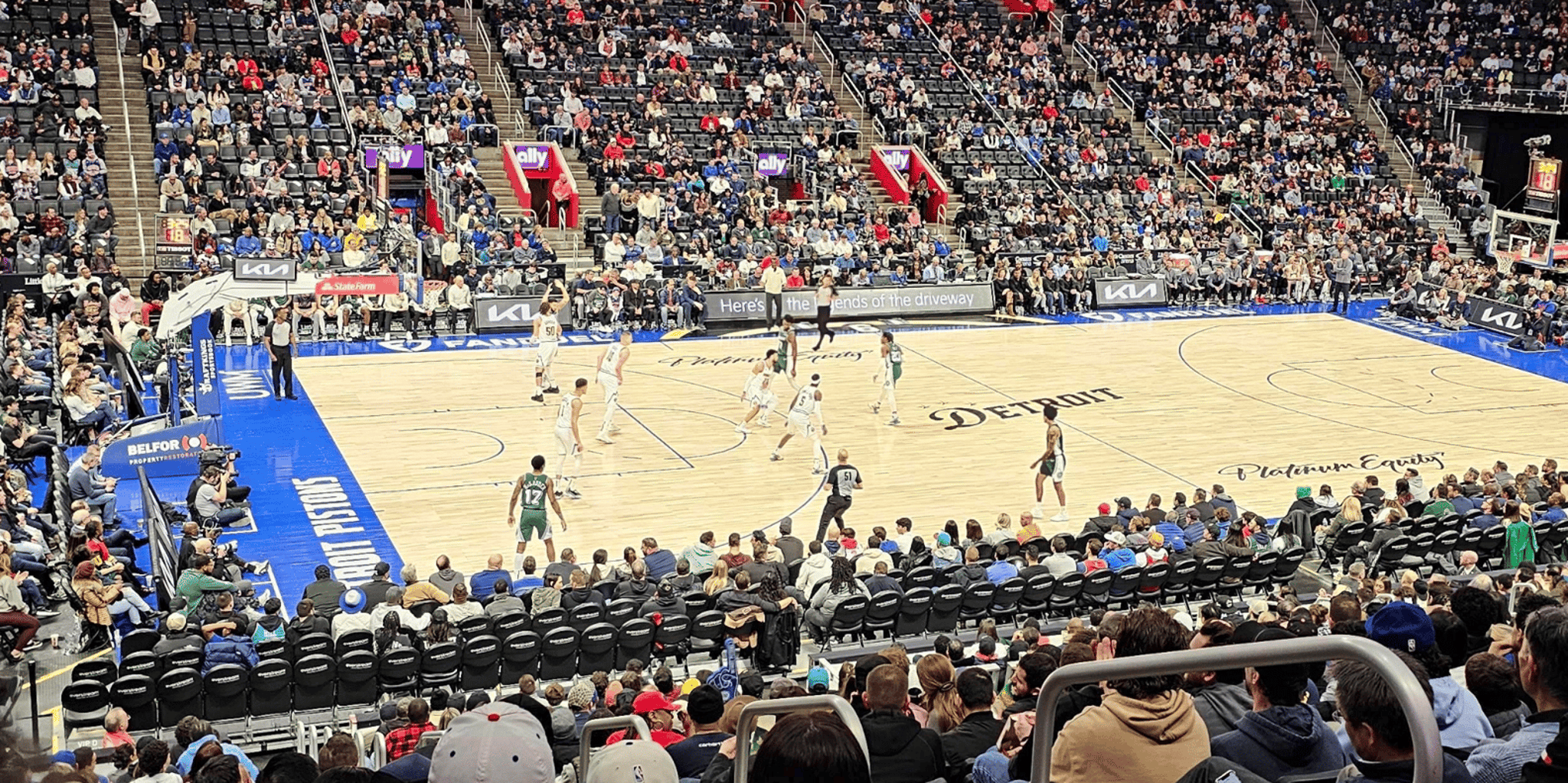 Detroit Pistons Basketball Game Ticket