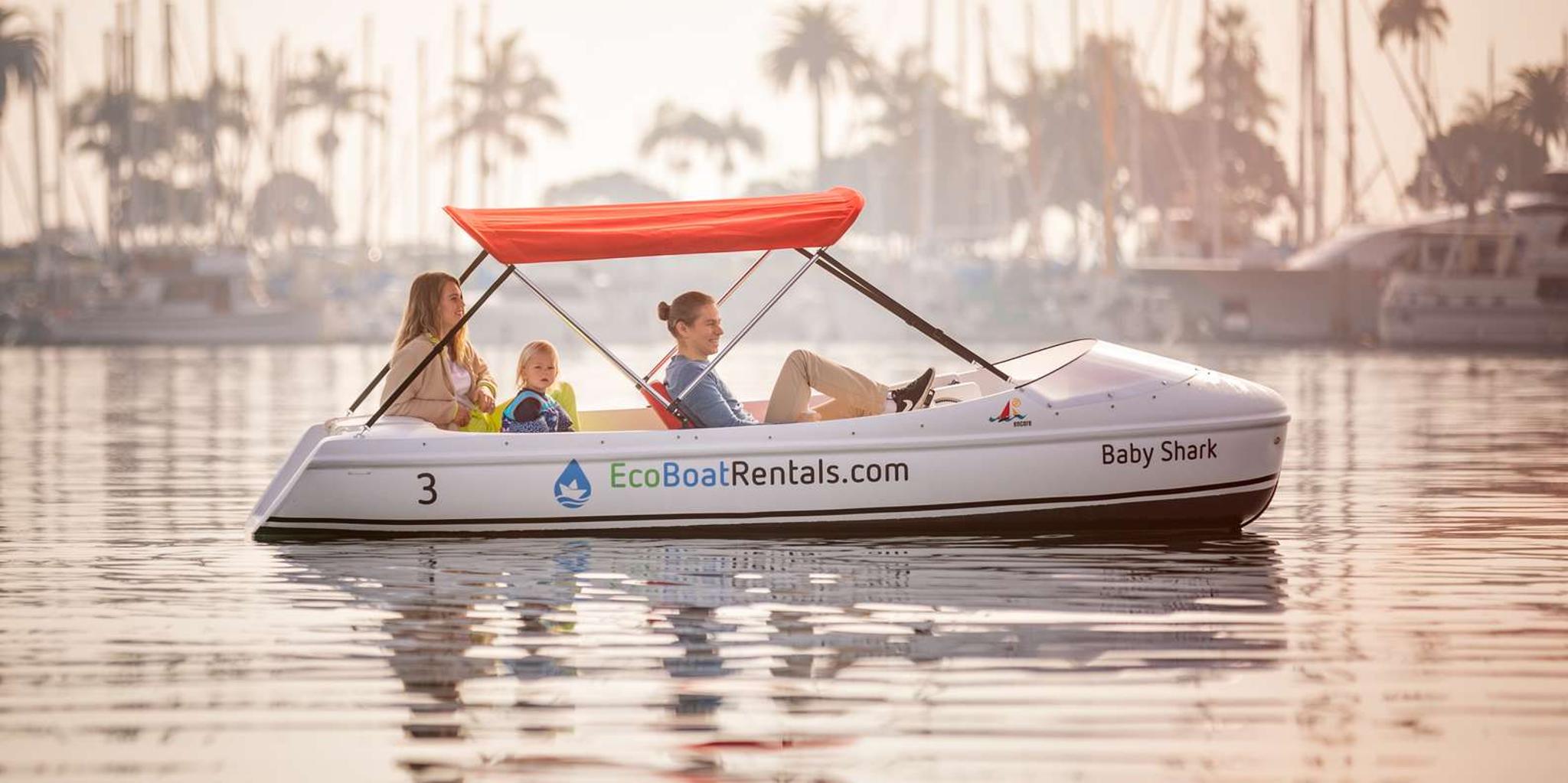 San Diego Bay Dog-Friendly Pedal Boat Rental