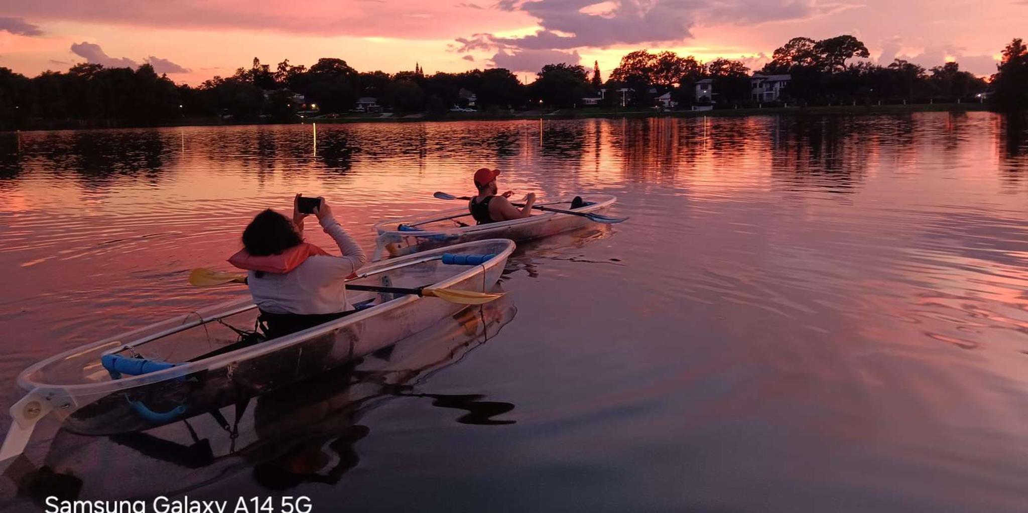 Orlando Sunset Clear Kayak or Paddleboard Tour - Image 2
