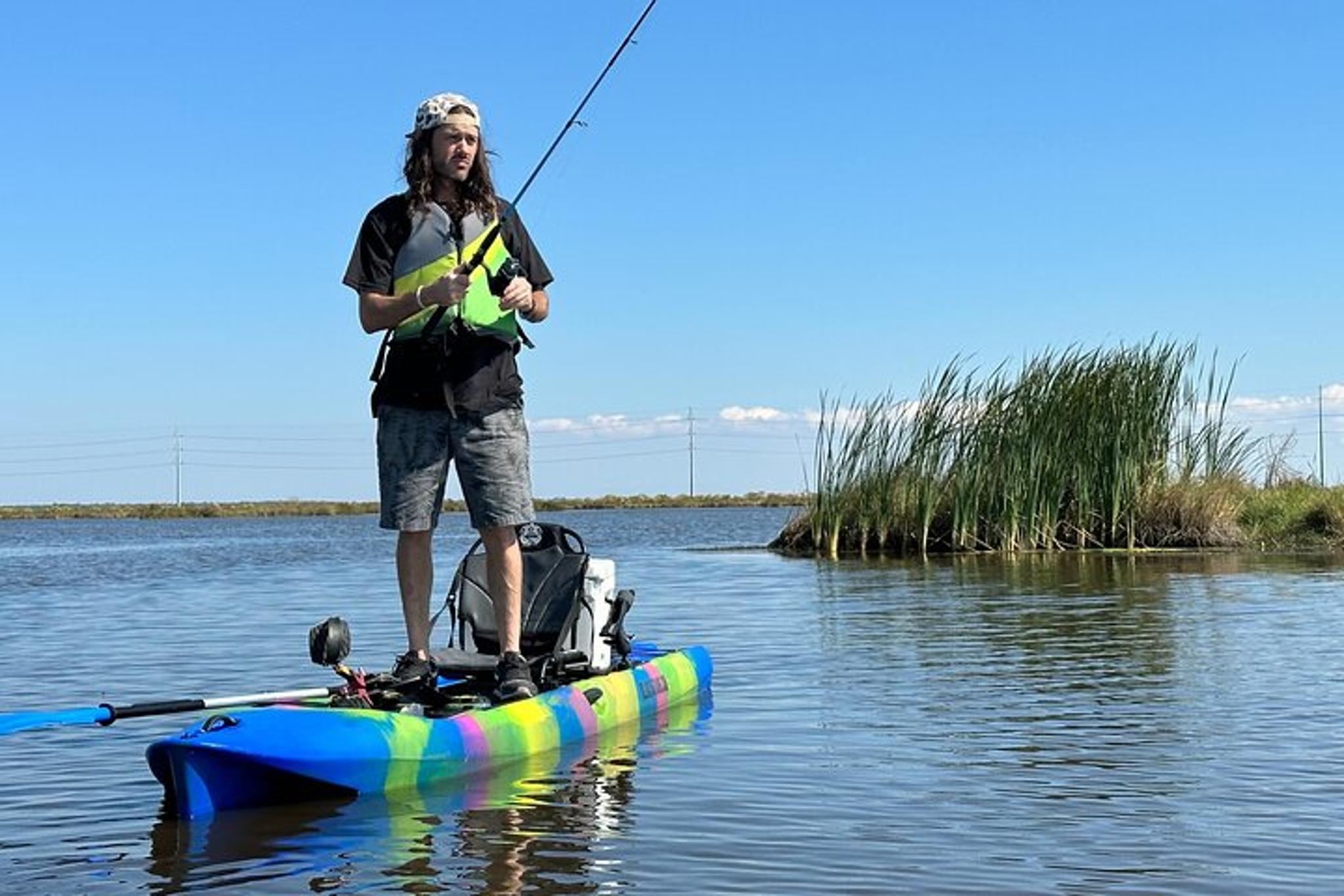 New Orleans Kayak Fishing in Bayou Bienvenue - Image 6