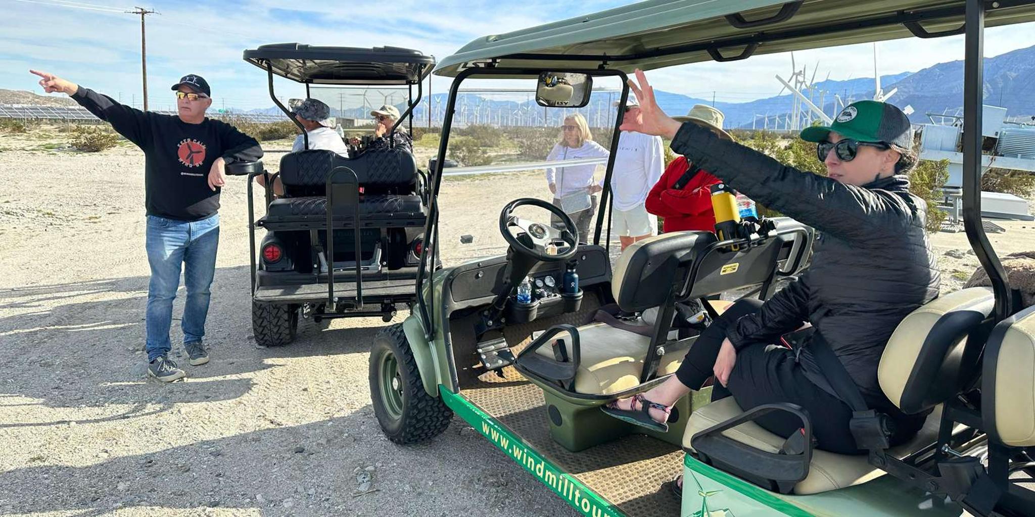 Palm Springs Windmill Golf Cart Tour - Image 2