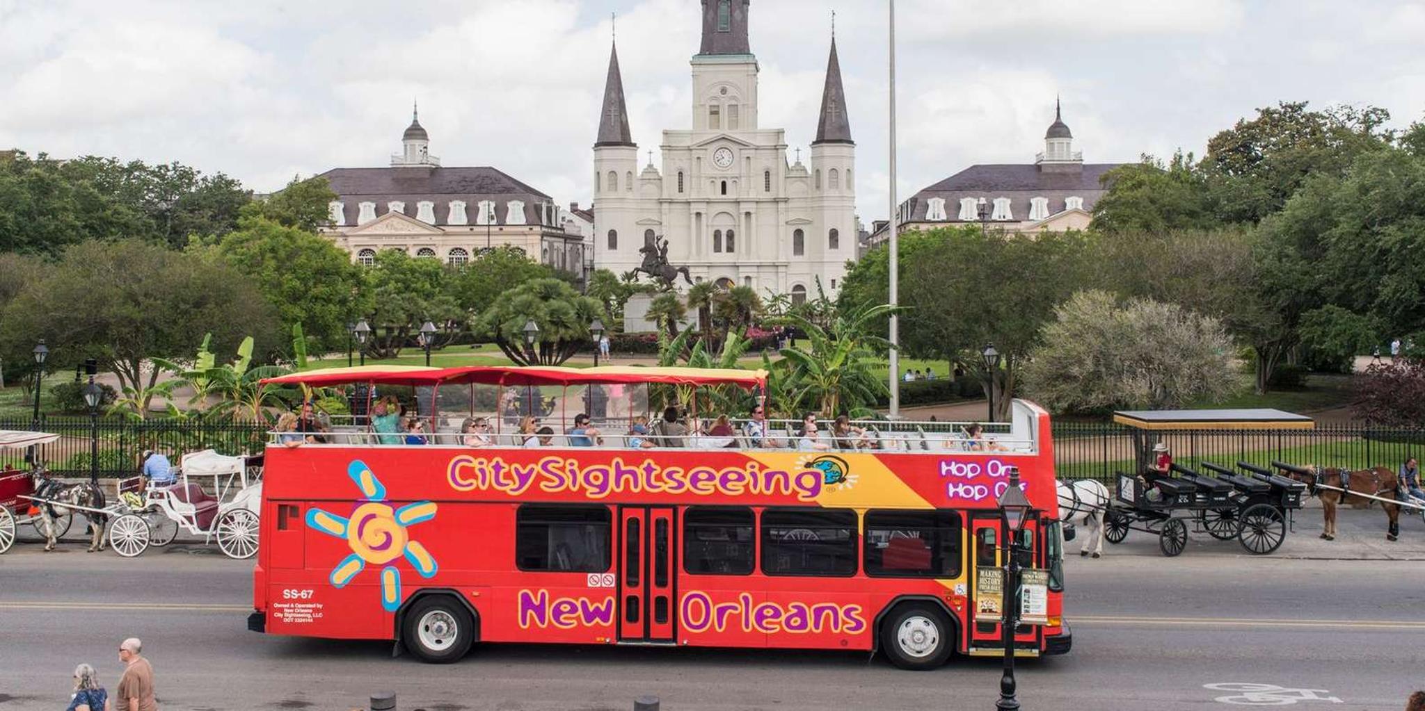 New Orleans City Sightseeing Hop-On Hop-Off Bus Tour