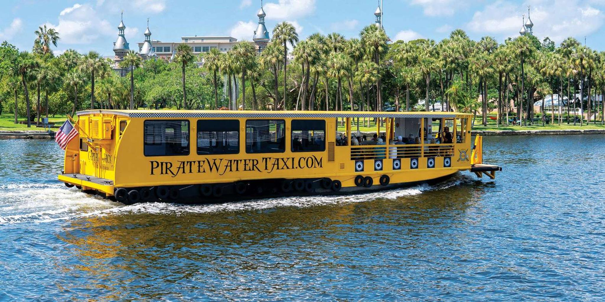 Tampa Pirate Water Taxi Hop-On Hop-Off Tour