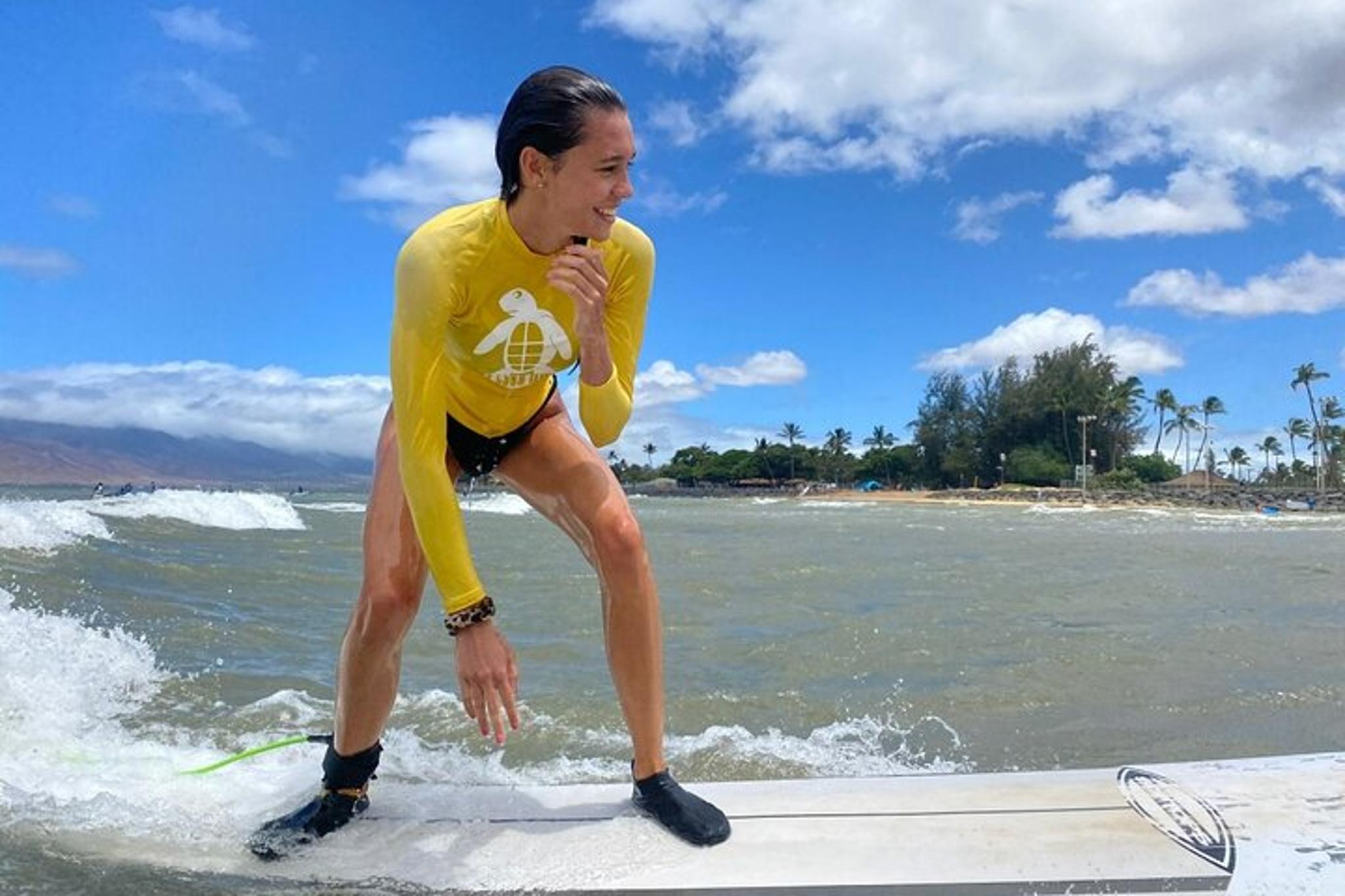 Kihei Surf Lesson at Kalama Beach 2 hr - Image 4